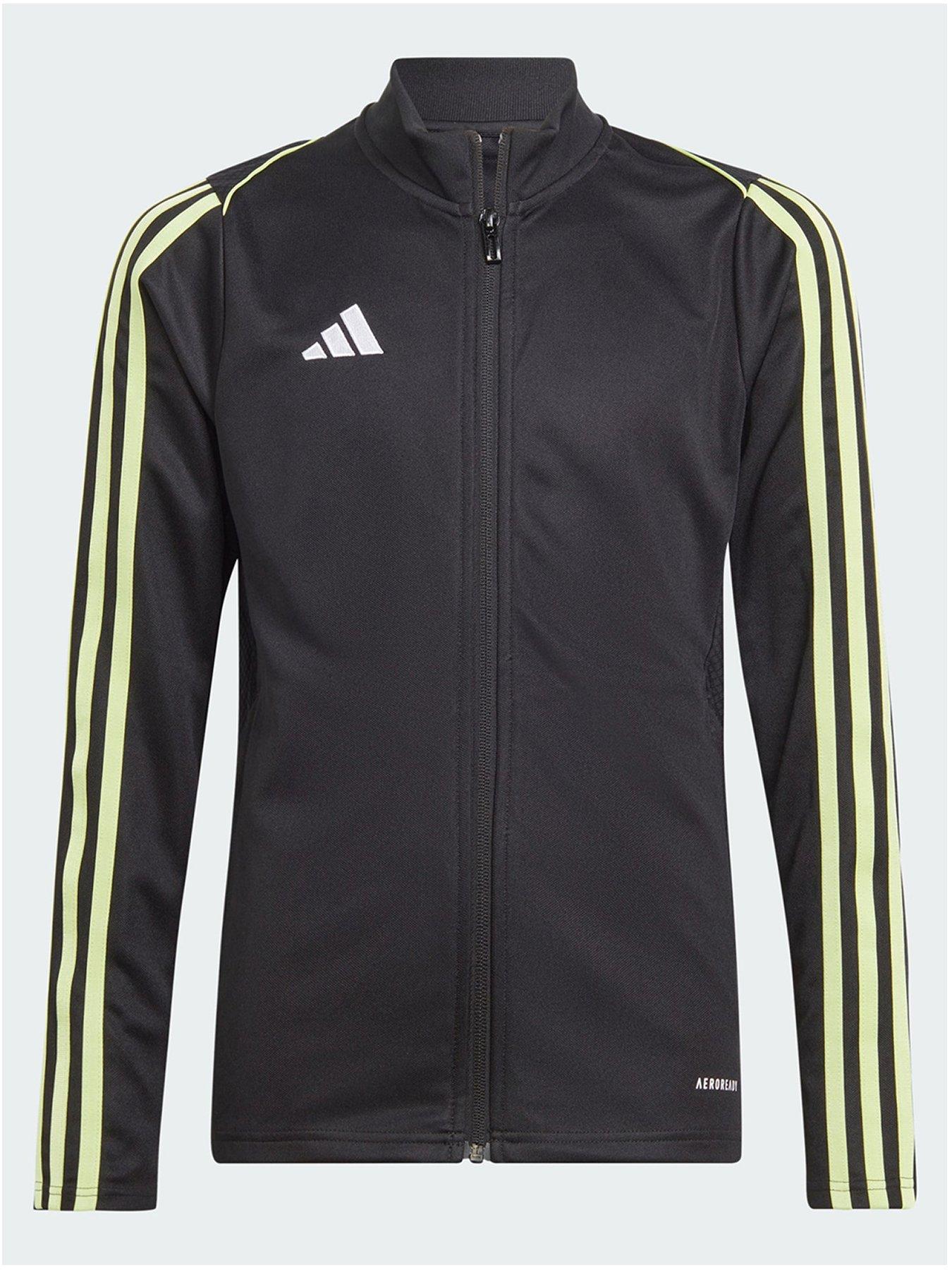 adidas Tiro Fleece Track Top - Black