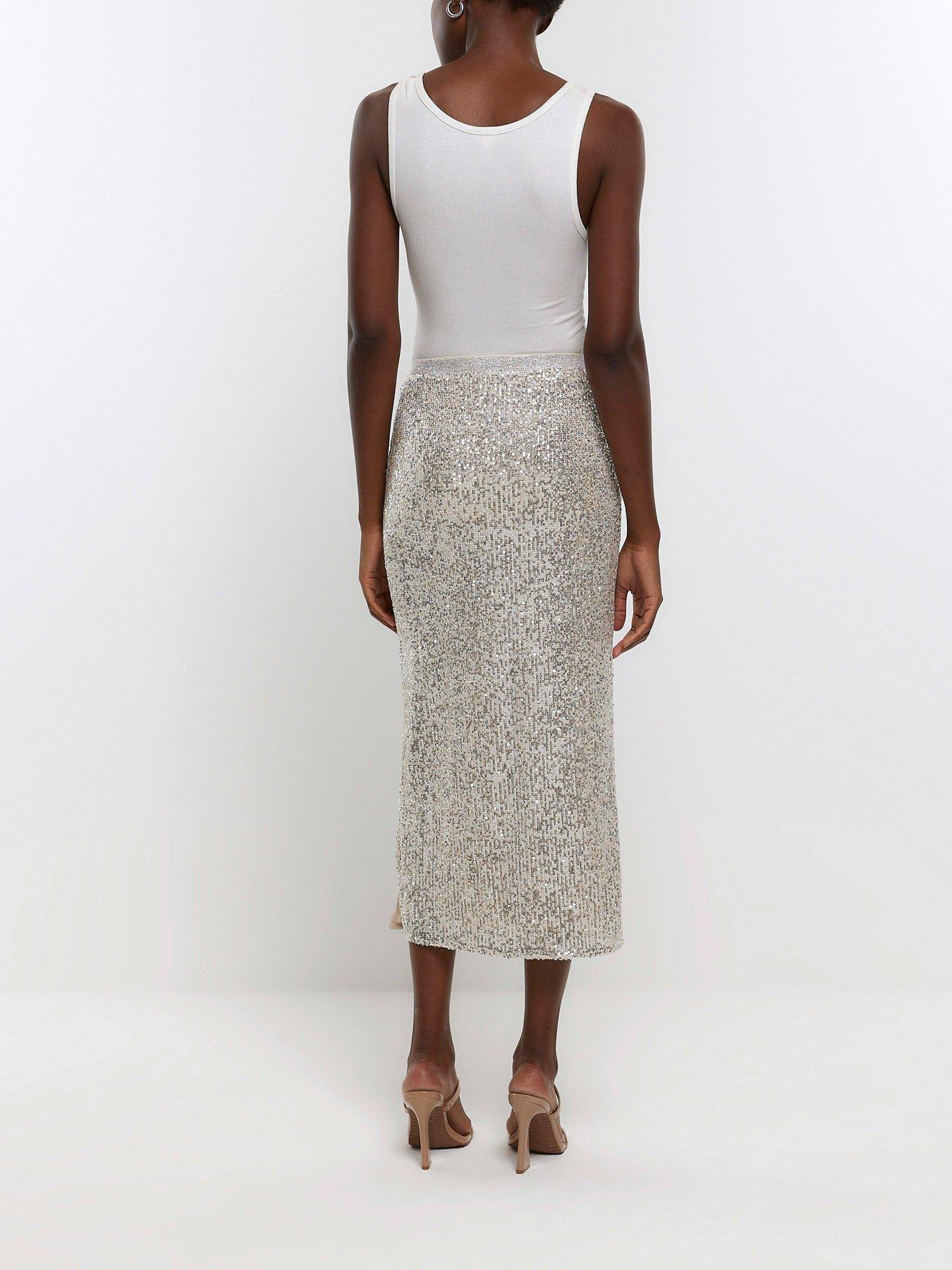 Sequin midi skirt shop 7 little words