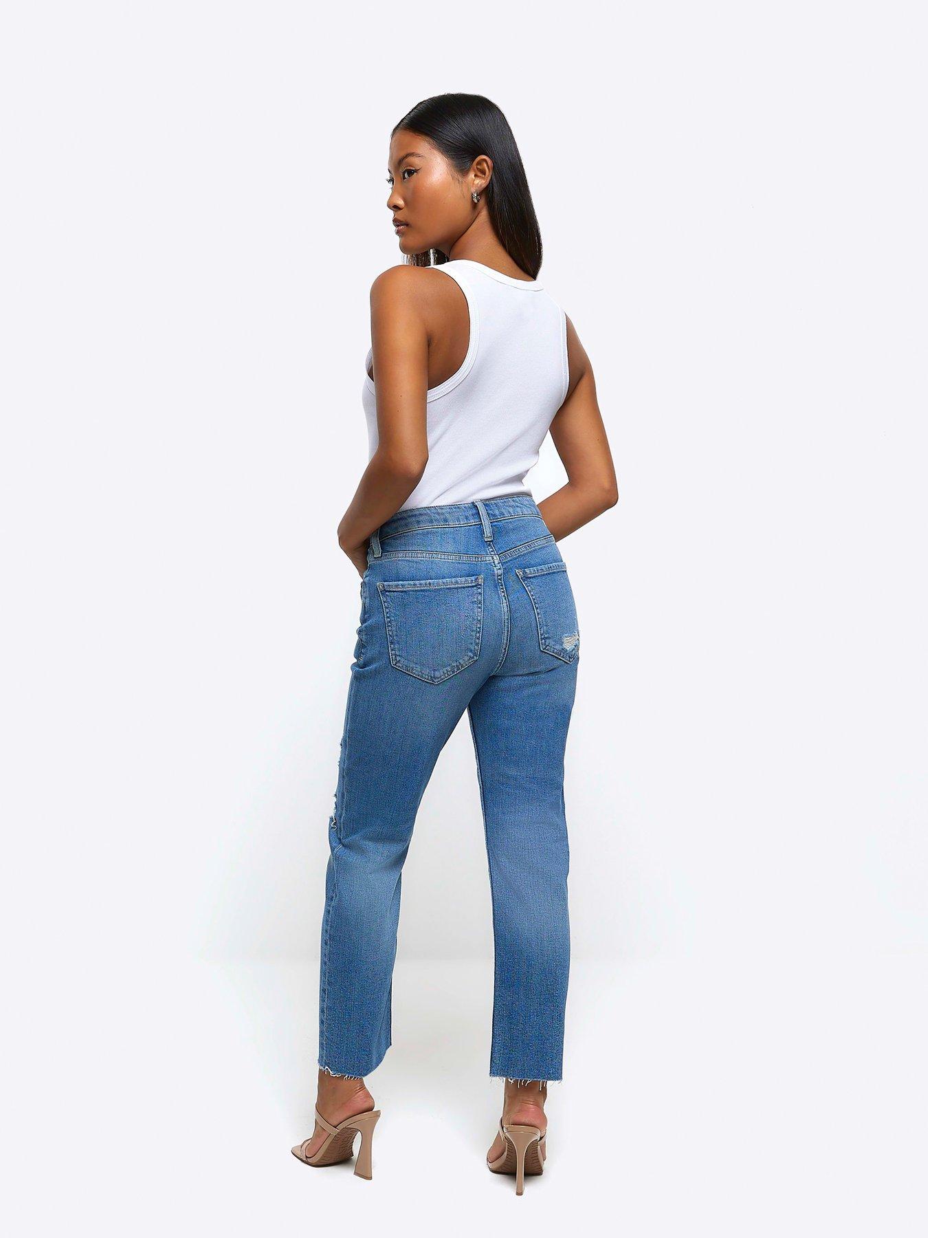 Petite skinny ripped store jeans