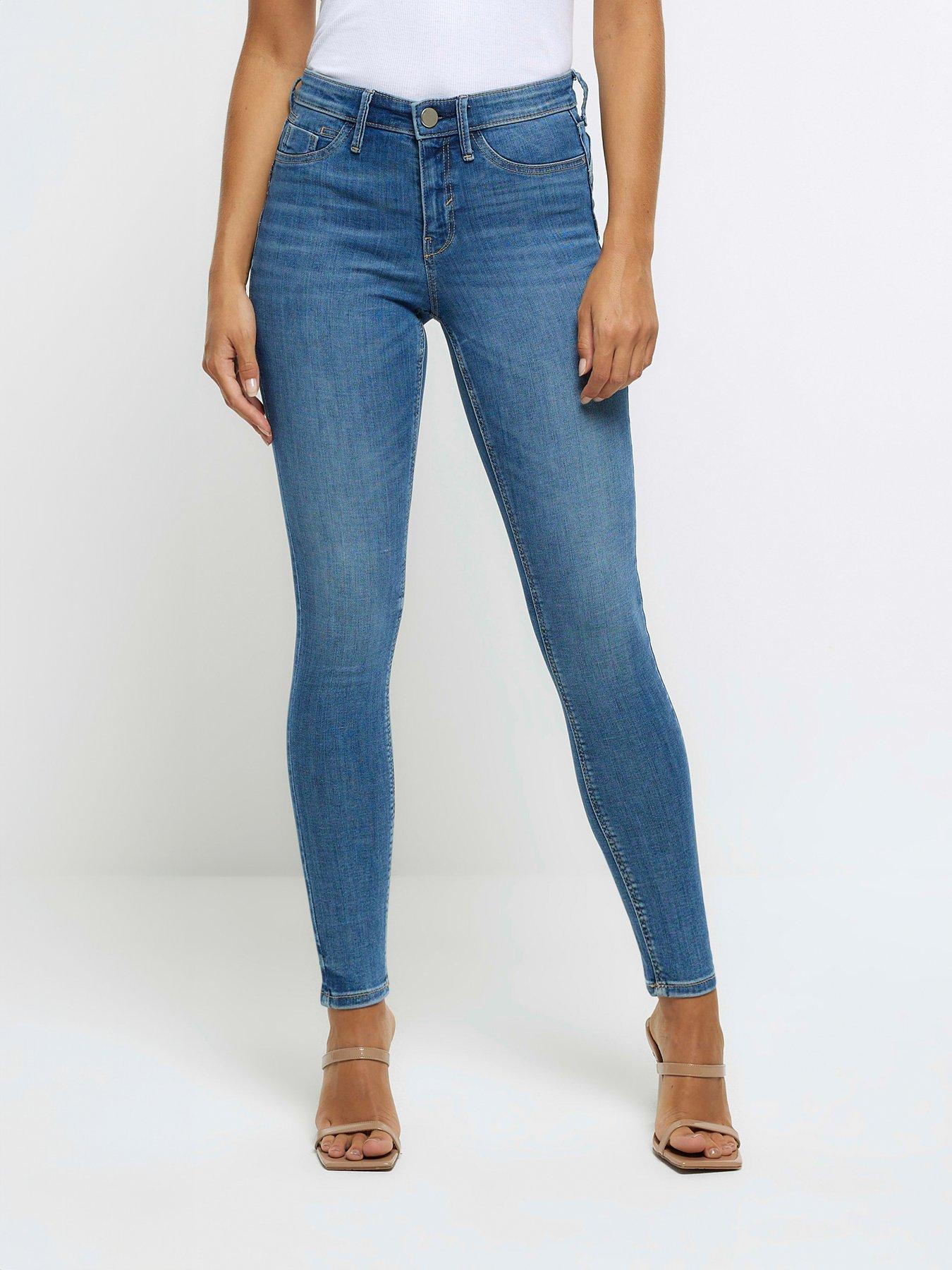 River Island Molly Mid Waist Skinny Jeggings