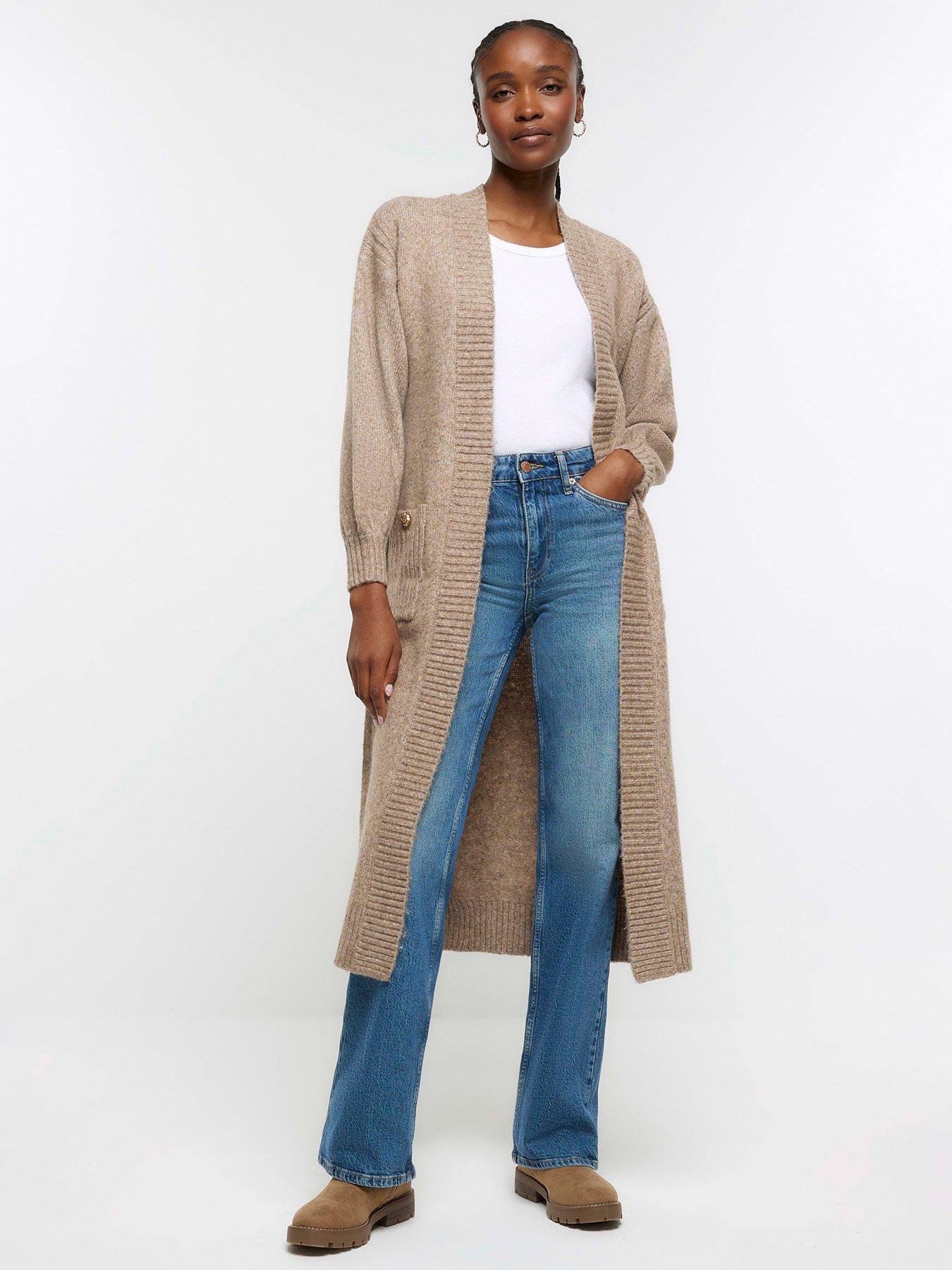 River island clearance longline cardigan