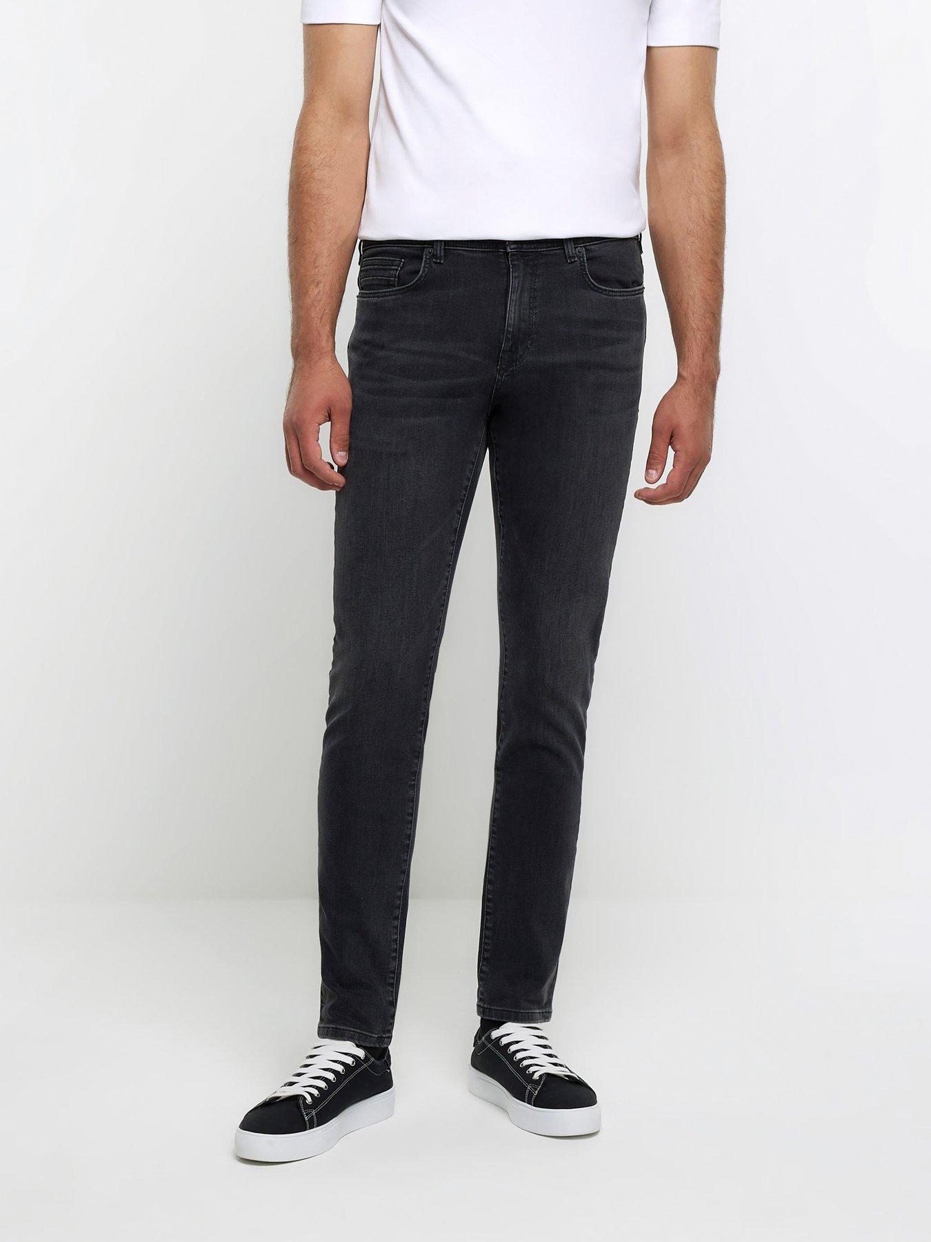 River island skinny black hot sale jeans