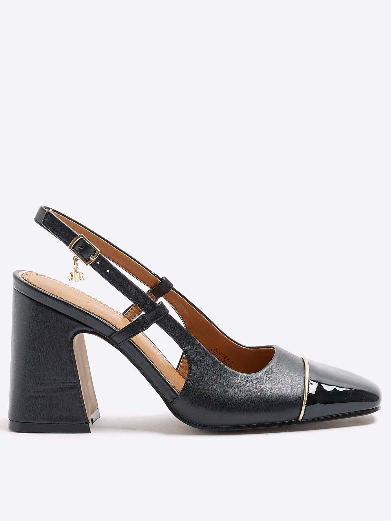 River island store block heel shoes