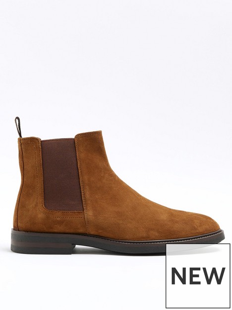 river-island-suede-chelsea-boots