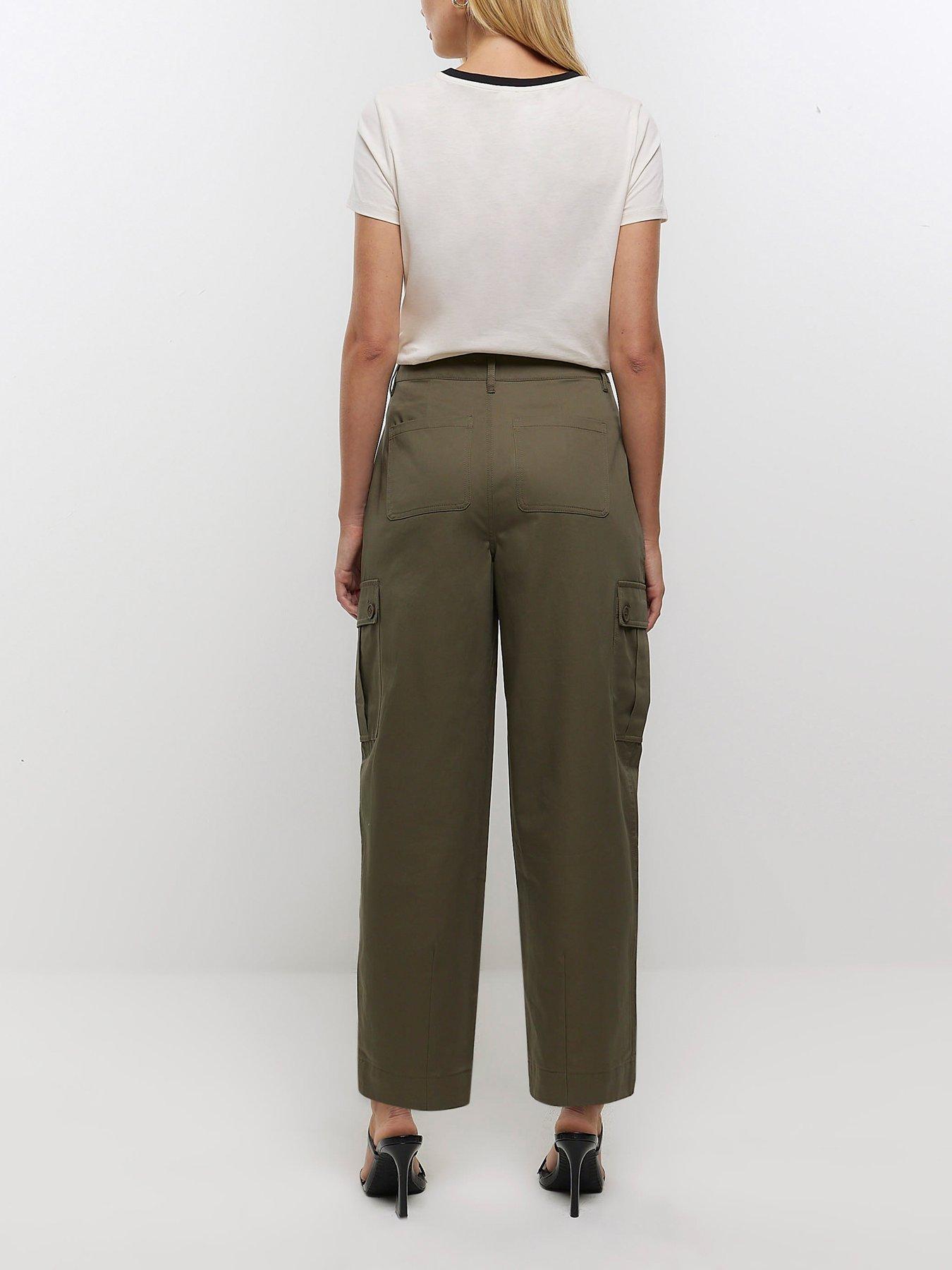 River island tapered cargo on sale trousers