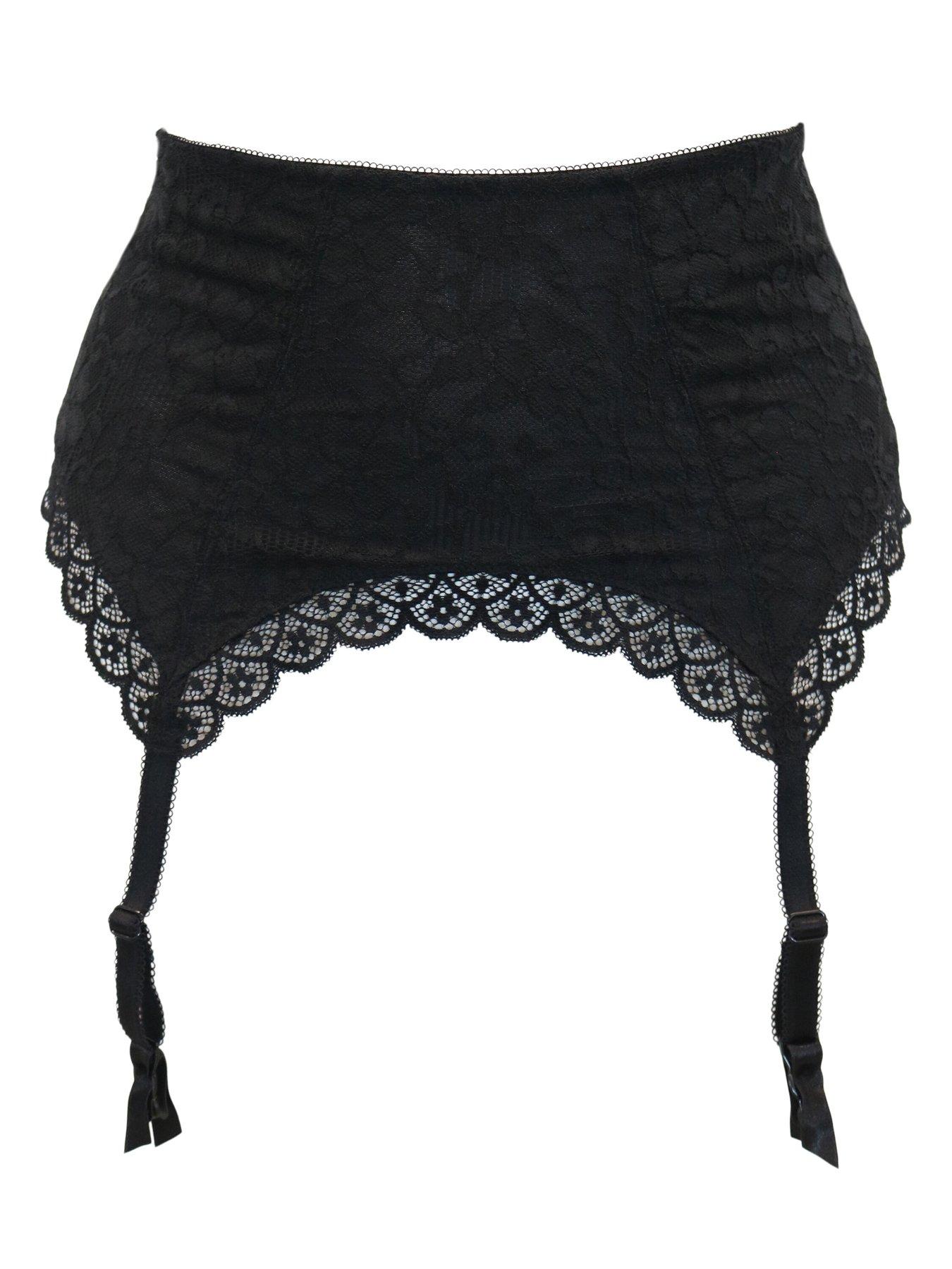 Image 3 of 4 of Pour Moi Rebel Deep Control Suspender - Black