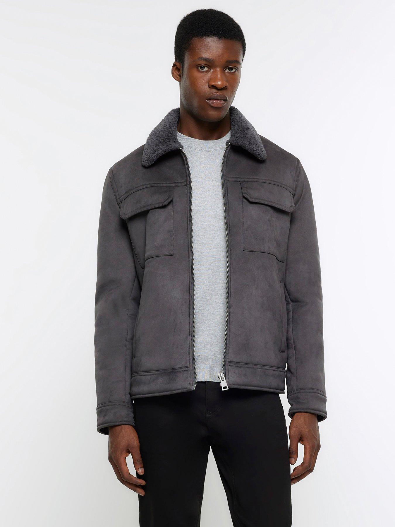 Shearling jacket river clearance island