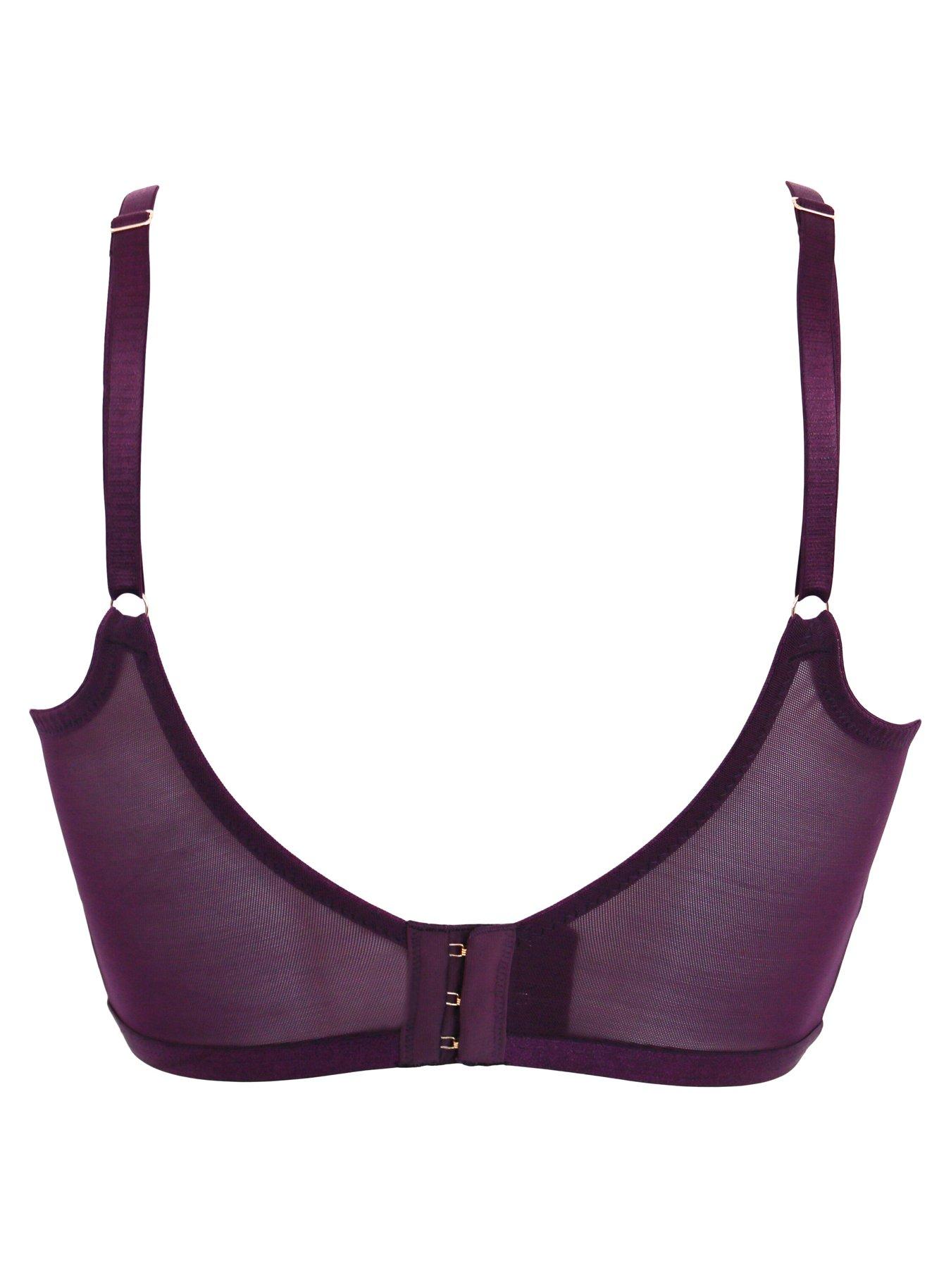 Pour Moi After Hours Padded Longline - Light Purple | Very.co.uk