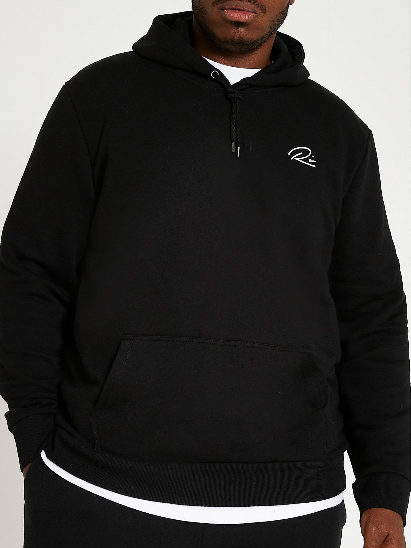 river-island-big-tall-slim-fit-hoodie
