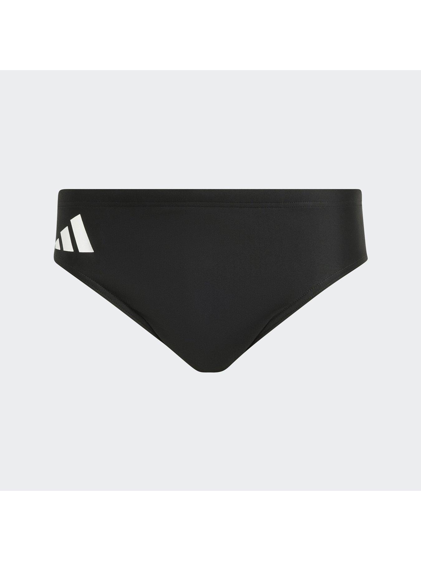 Image 5 of 5 of adidas Solid Swim Trunks - Black