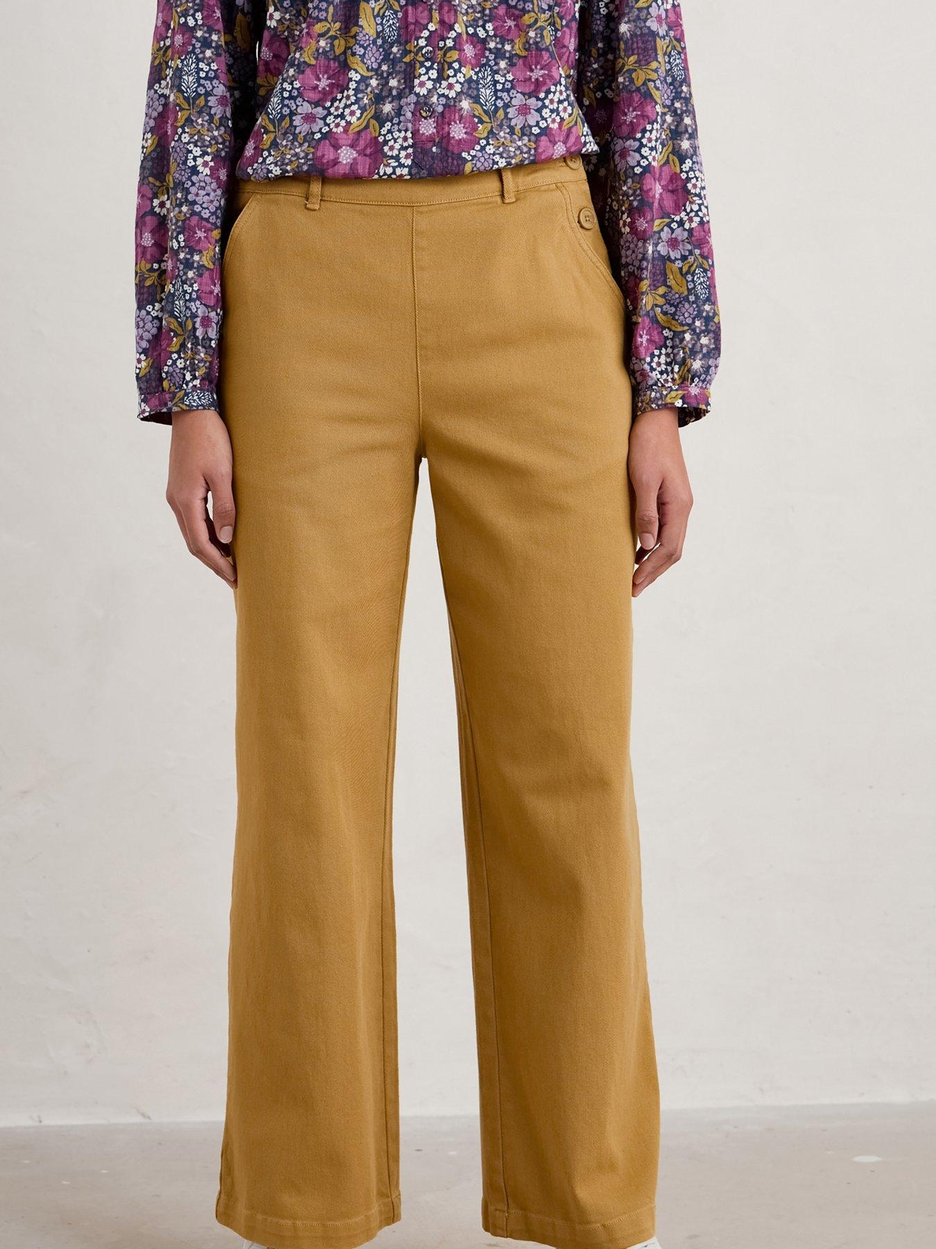Seasalt Cornwall Hannafore View Wide Leg Trouser Very.co.uk