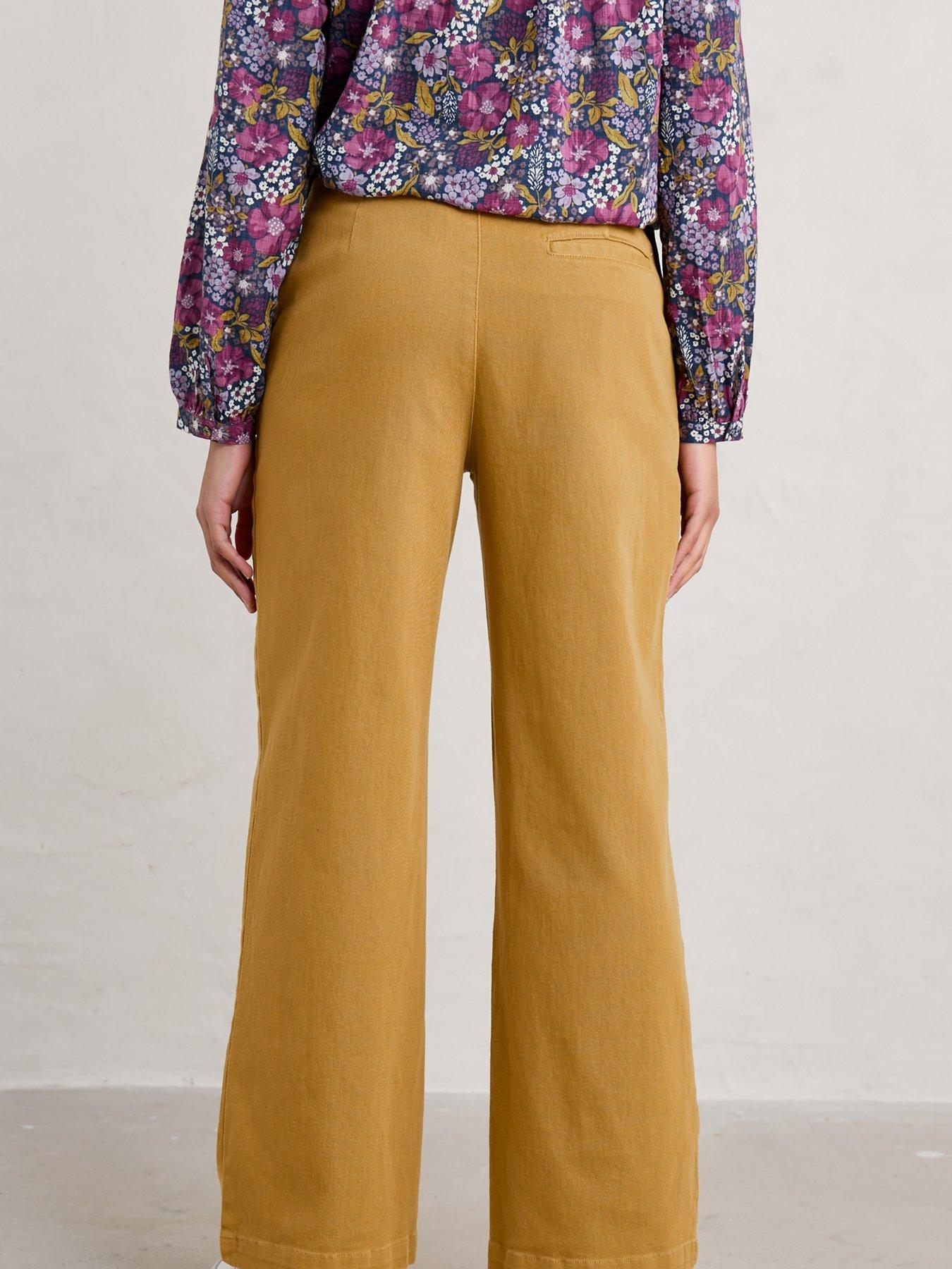 Seasalt Cornwall Hannafore View Wide Leg Trouser Very.co.uk