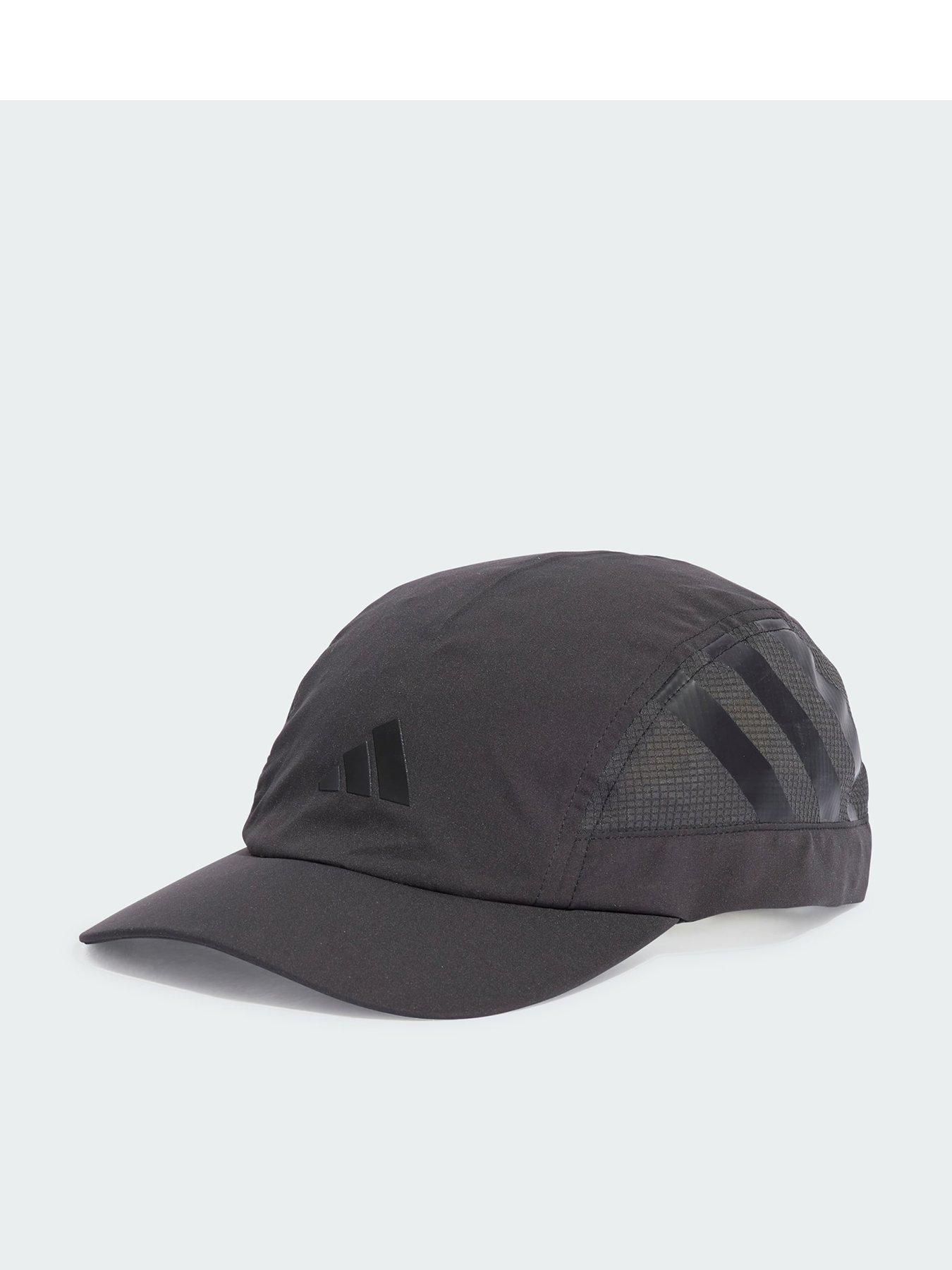 adidas 3-Panel HEAT.RDY Training Running Sport Cap - Black