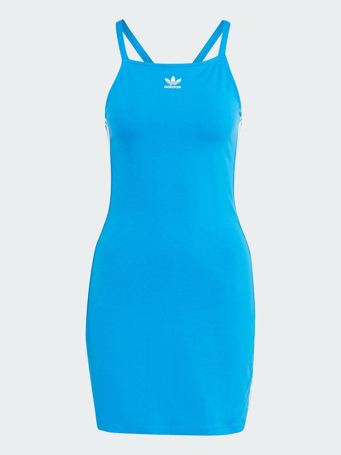 Image 5 of 5 of adidas Originals 3-Stripes Mini Dress