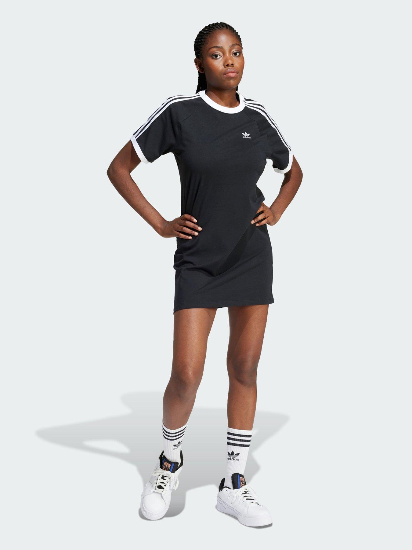 adidas Women's Rib 2x2 Thong, Black, Small : : Clothing, Shoes &  Accessories
