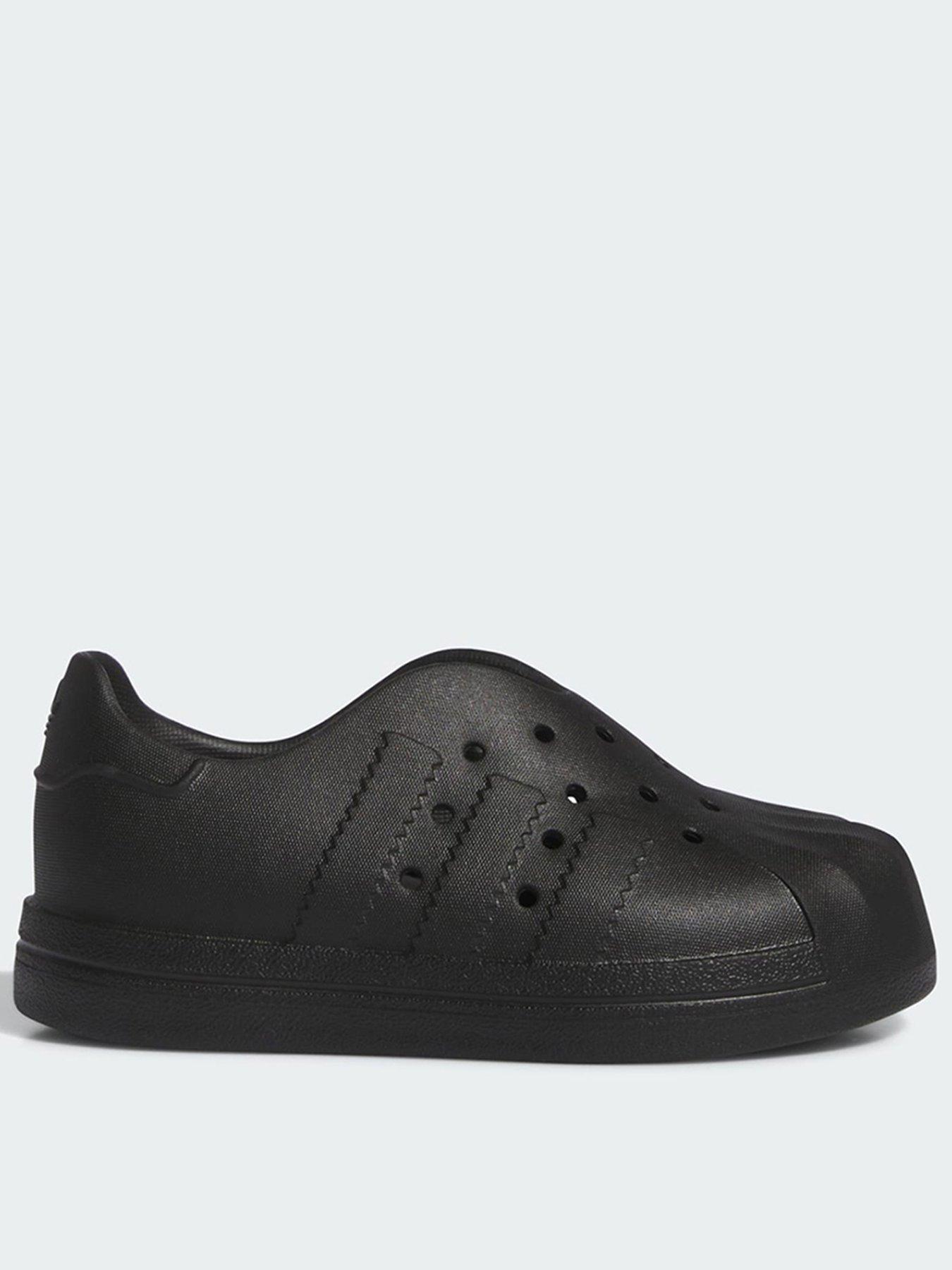 adidas originals superstar slip on kids Grey