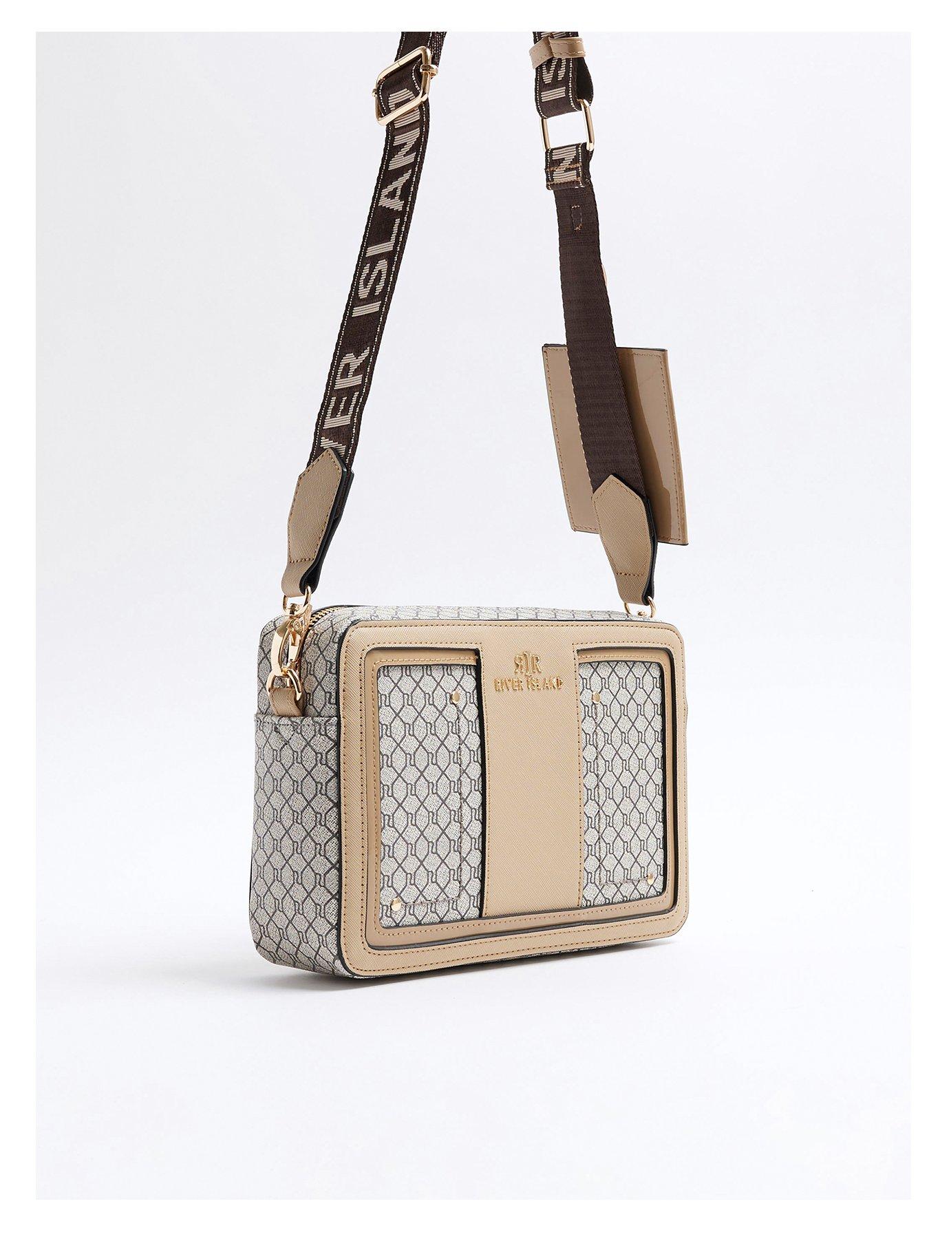 River island boxy cross cheap body bag