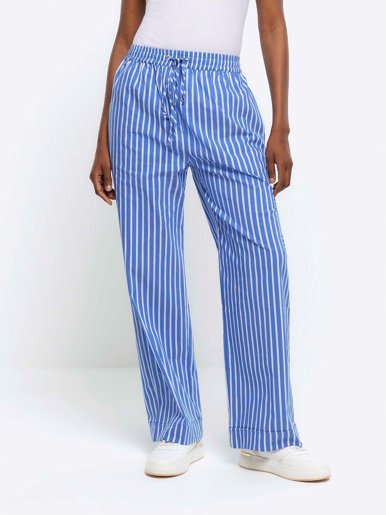 River island deals stripe trousers