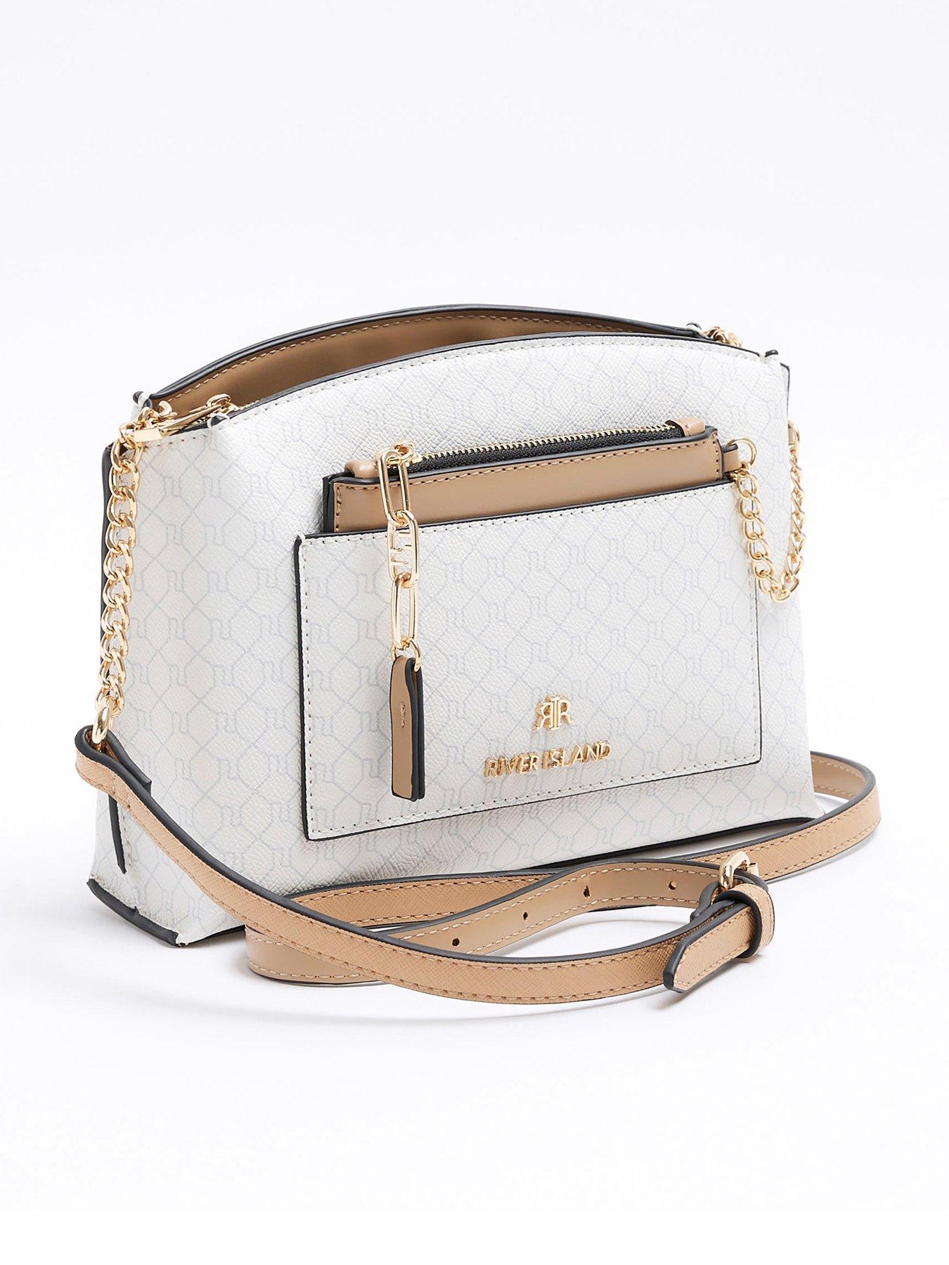 River Island Ri Monogram Pocket Cross Body Bag | very.co.uk