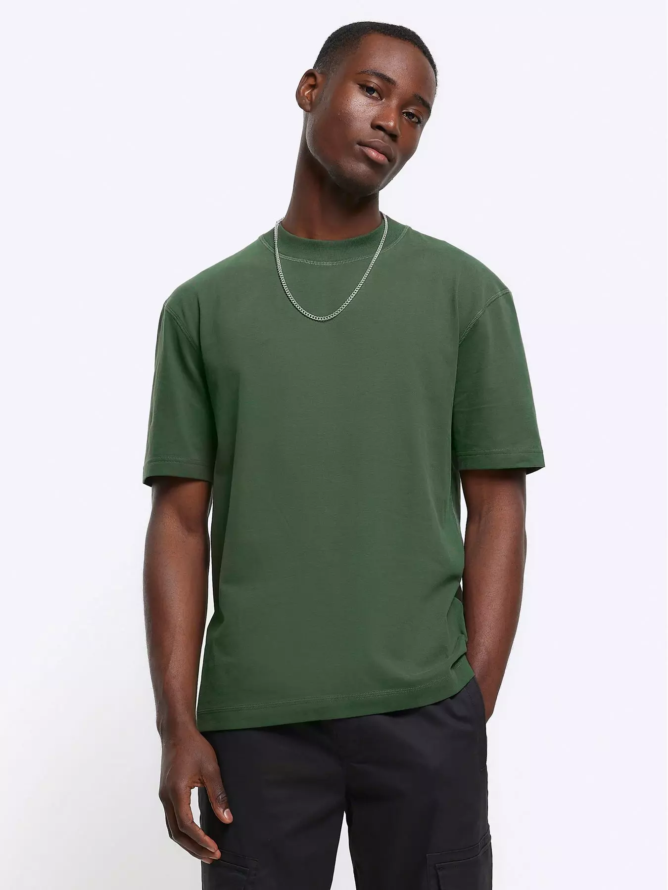 river island mens tee shirts