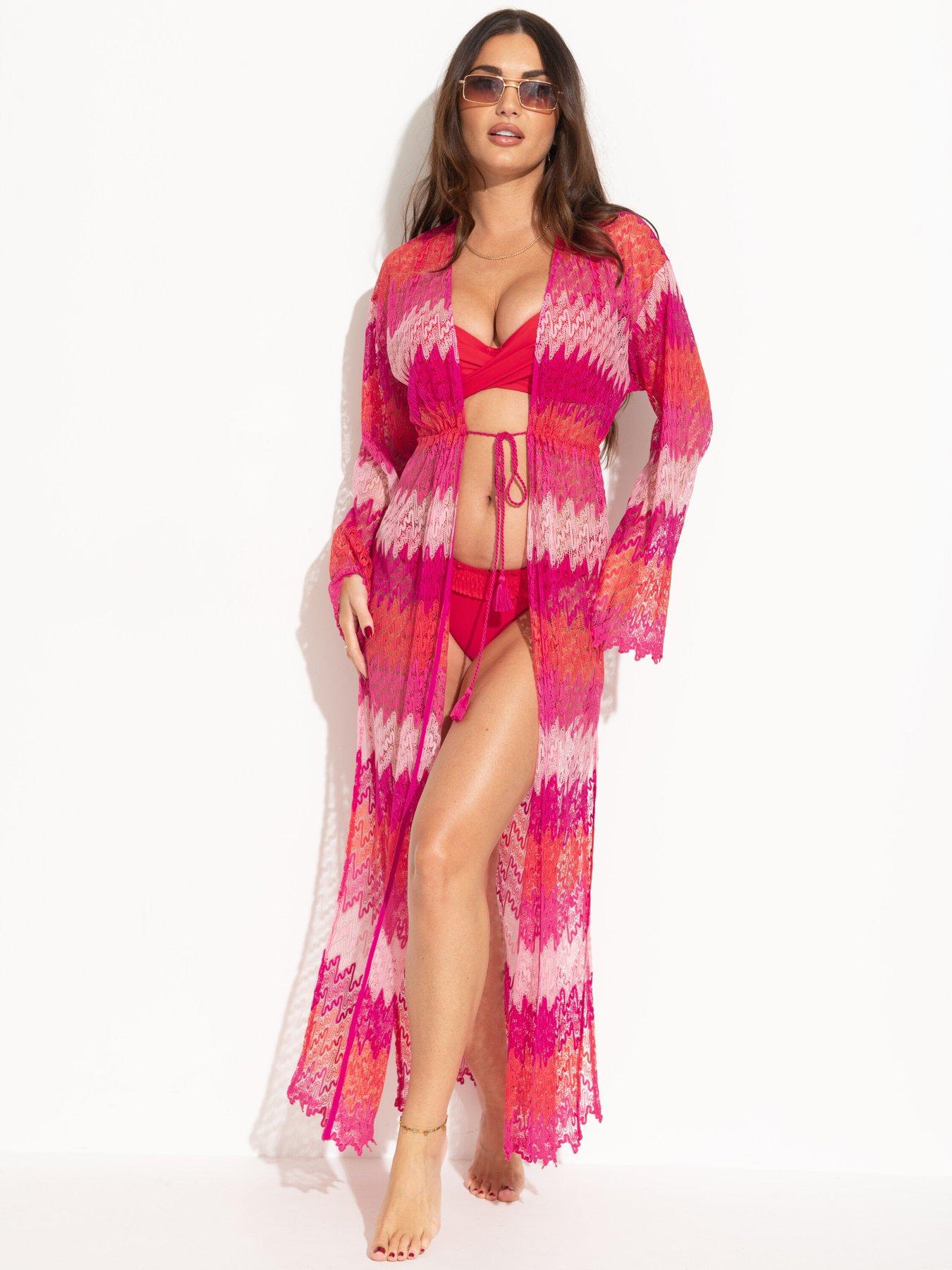 Maxi length outlet kimono