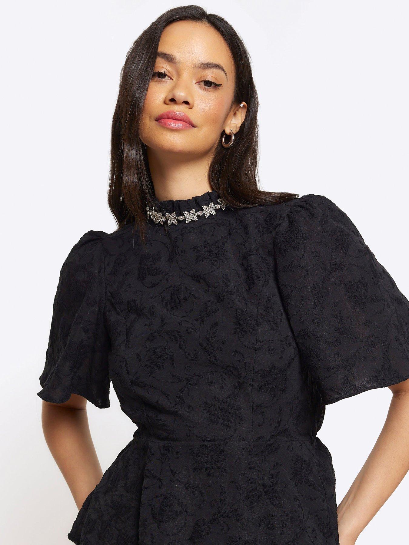 Rimma Blouse - Jet Black