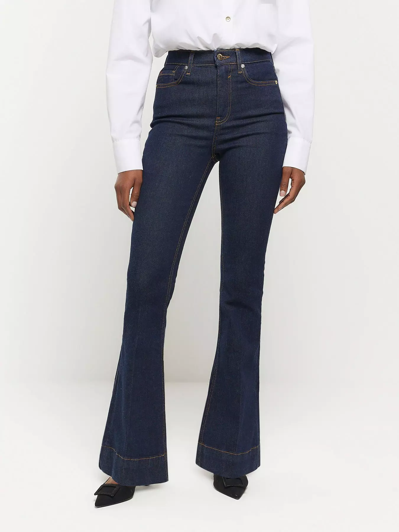 All Of You Tan Flare Jeans FINAL SALE