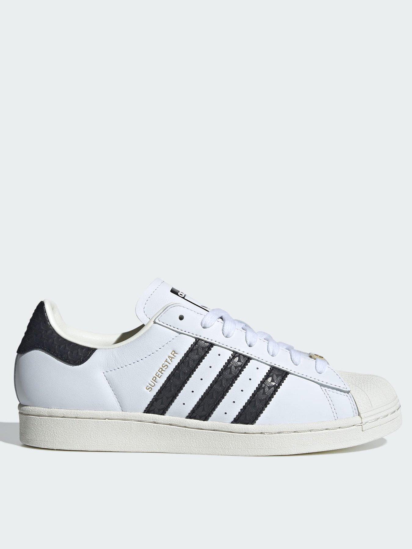 adidas Originals Superstar Shoes - White | Very.co.uk