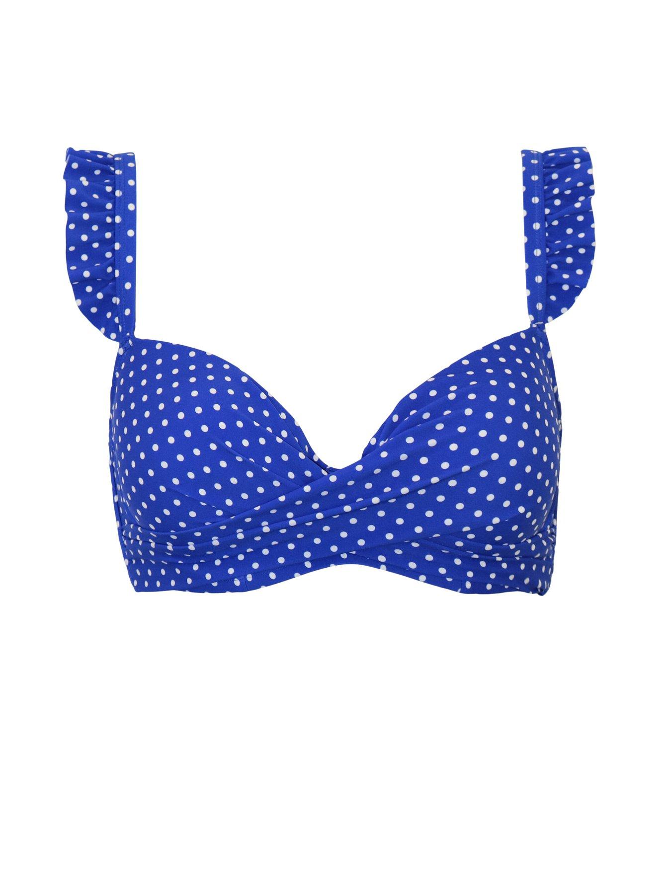 Image 3 of 4 of Pour Moi Sicily Lightly Padded Underwired Twist Front Top - Multi