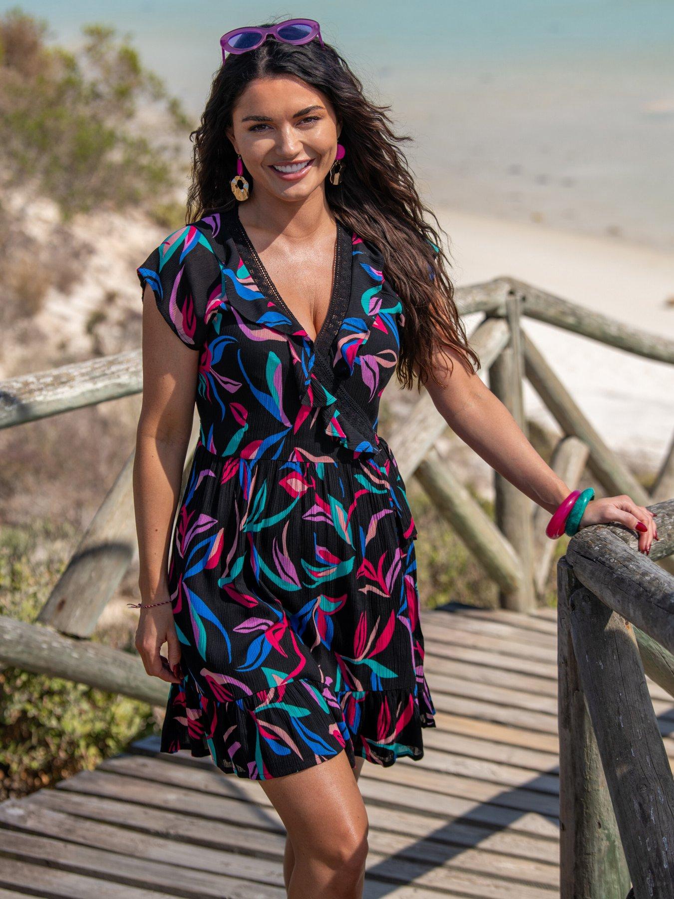 Beach floral dress online