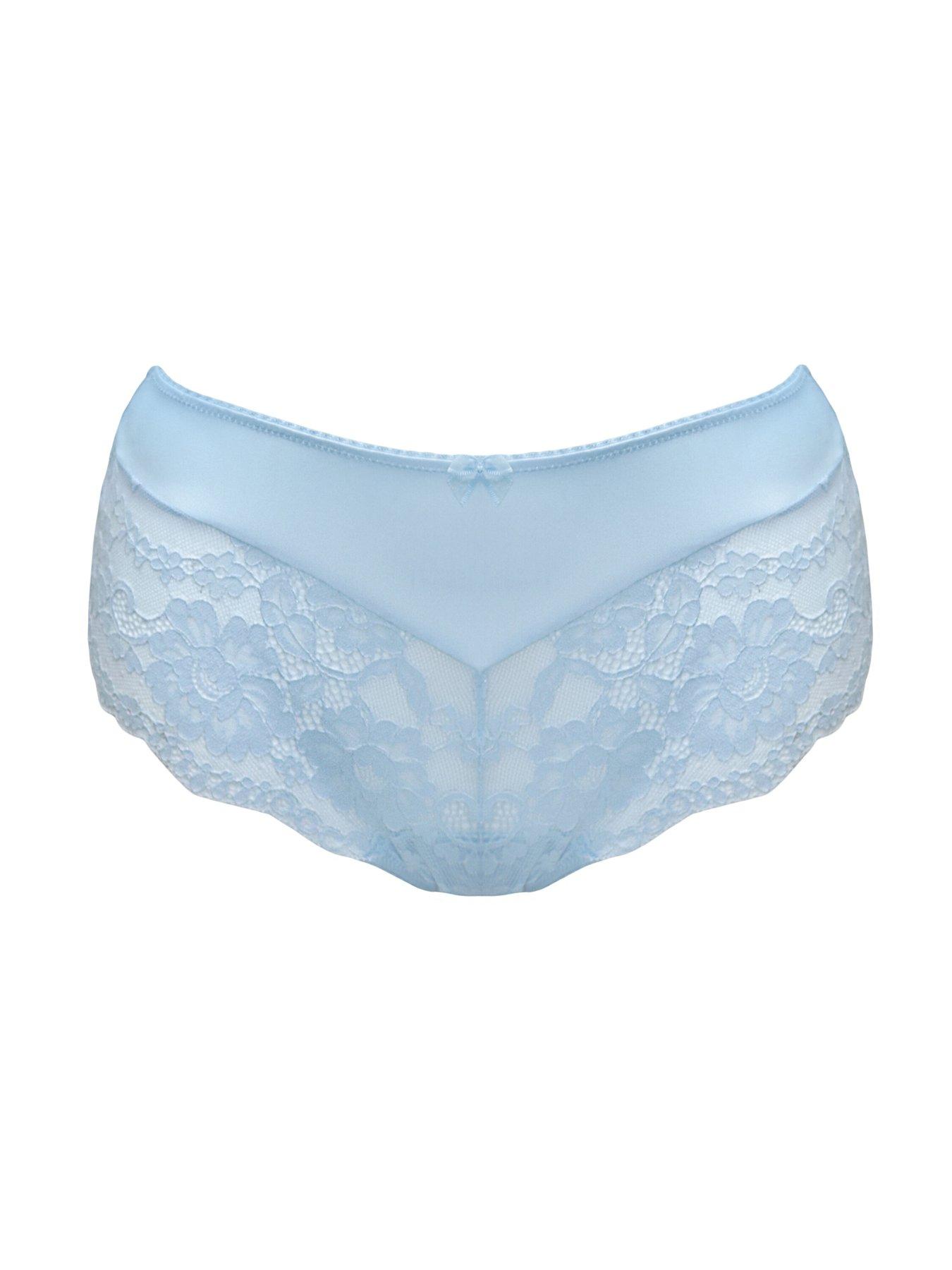 Image 3 of 4 of Pour Moi Fleur Shorty - Light Blue