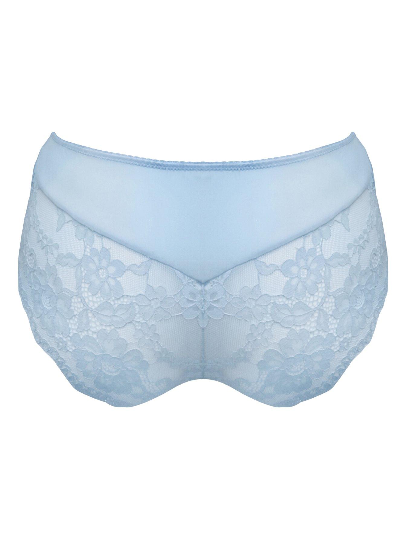Image 4 of 4 of Pour Moi Fleur Shorty - Light Blue