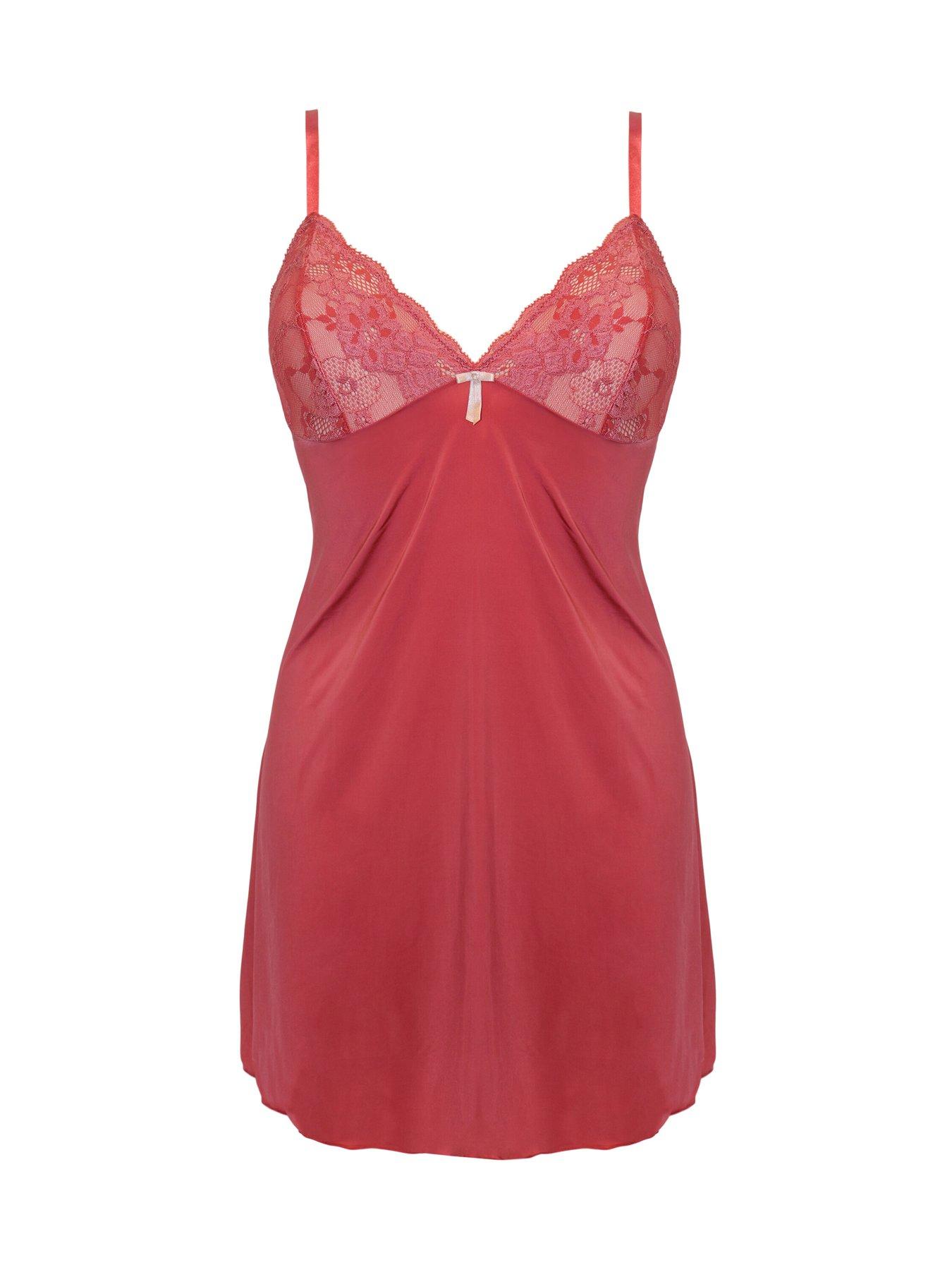 Image 3 of 4 of Pour Moi Amour Chemise - Pink