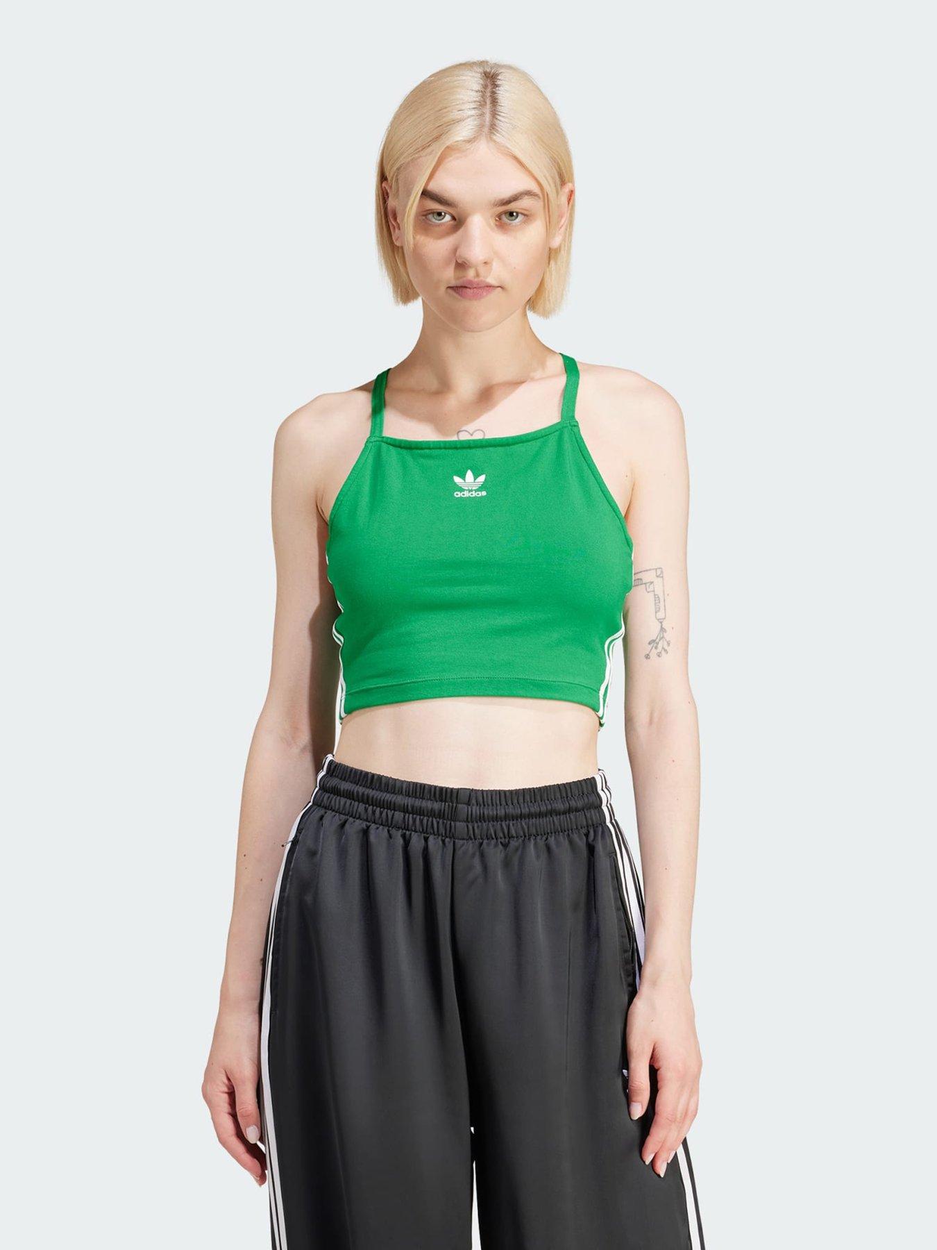undefined Adicolor 3-Stripes Crop Top