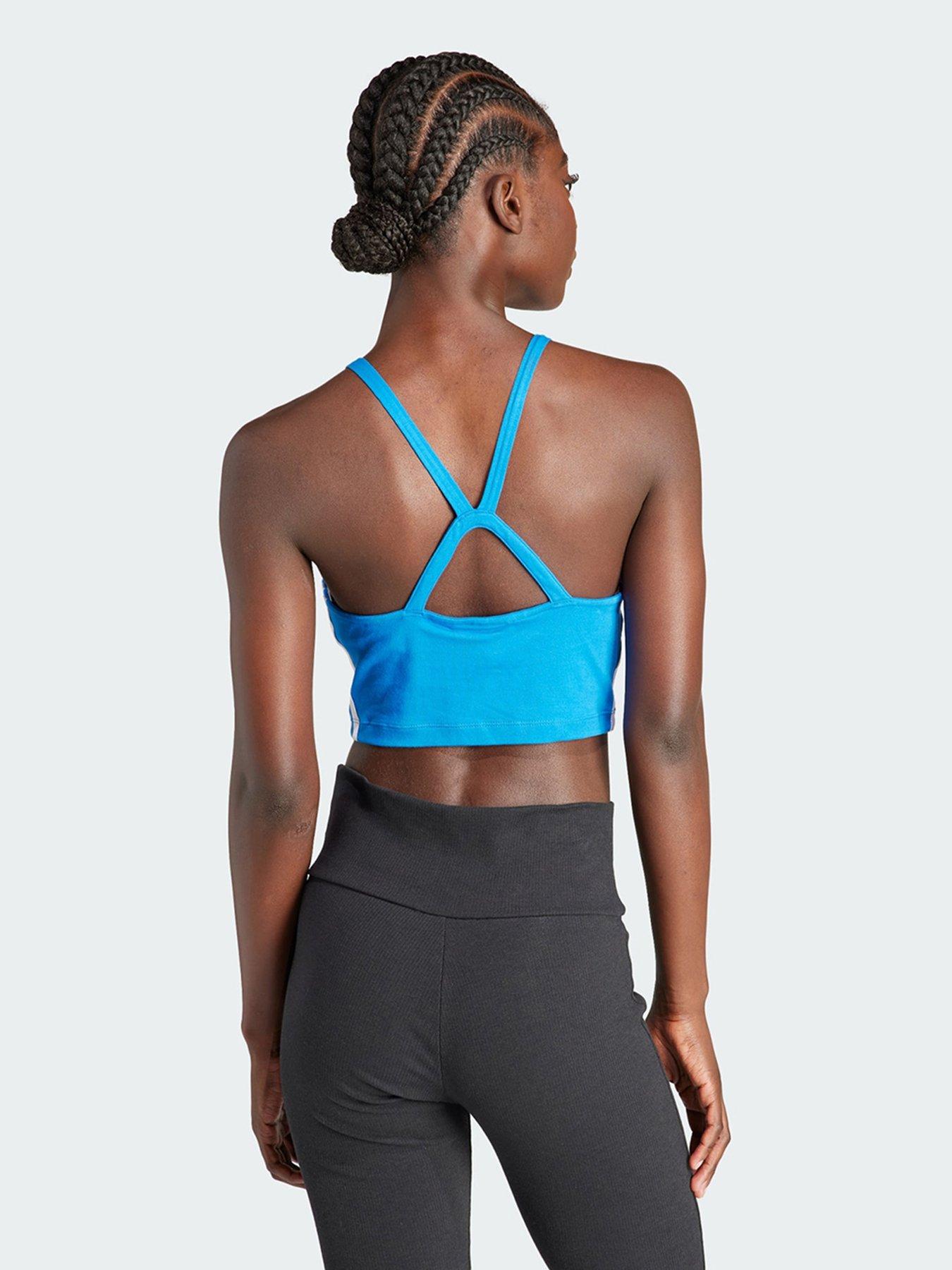 Image 2 of 4 of adidas Originals Adicolor 3-Stripes Crop Top