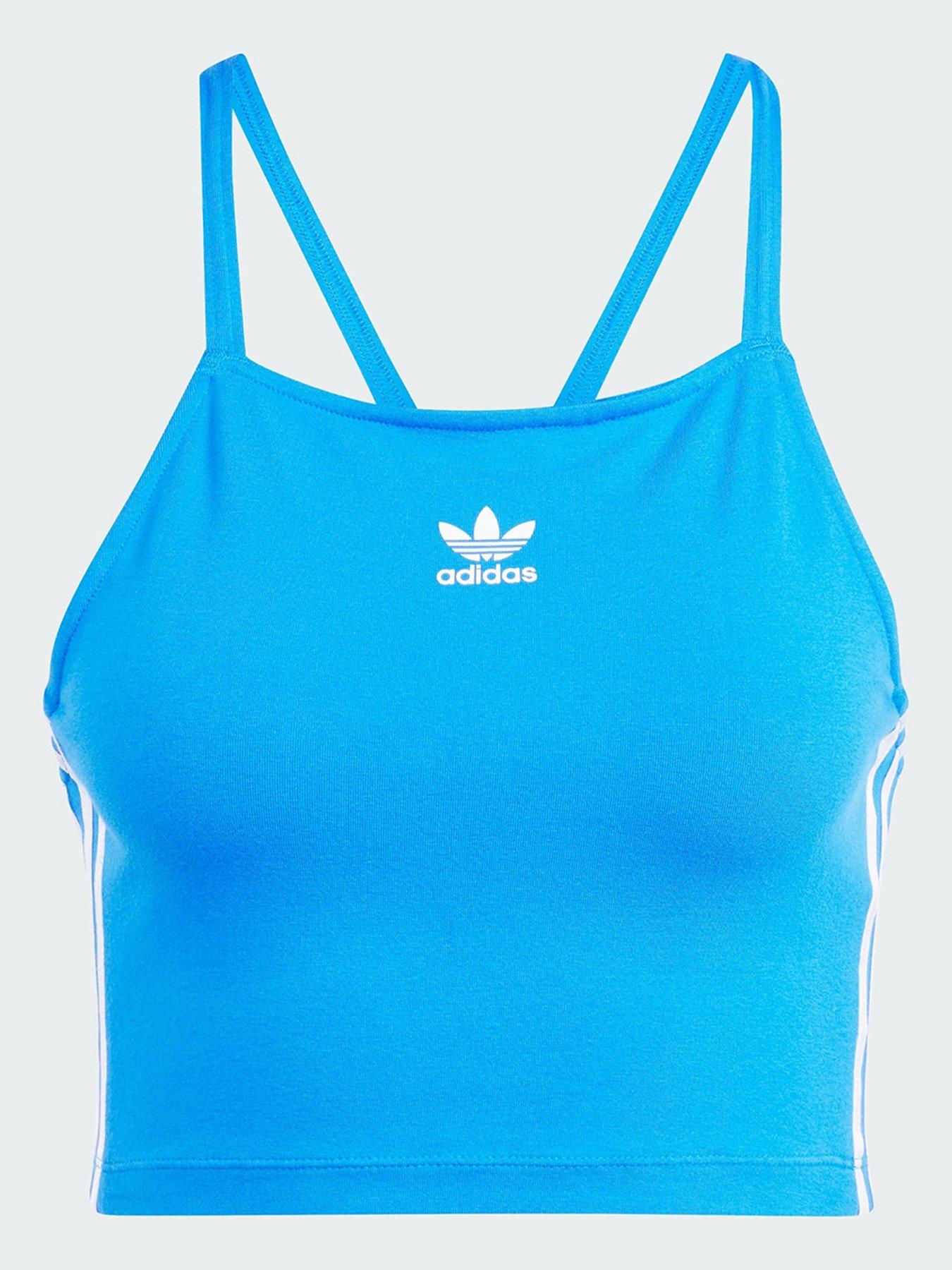 Image 4 of 4 of adidas Originals Adicolor 3-Stripes Crop Top