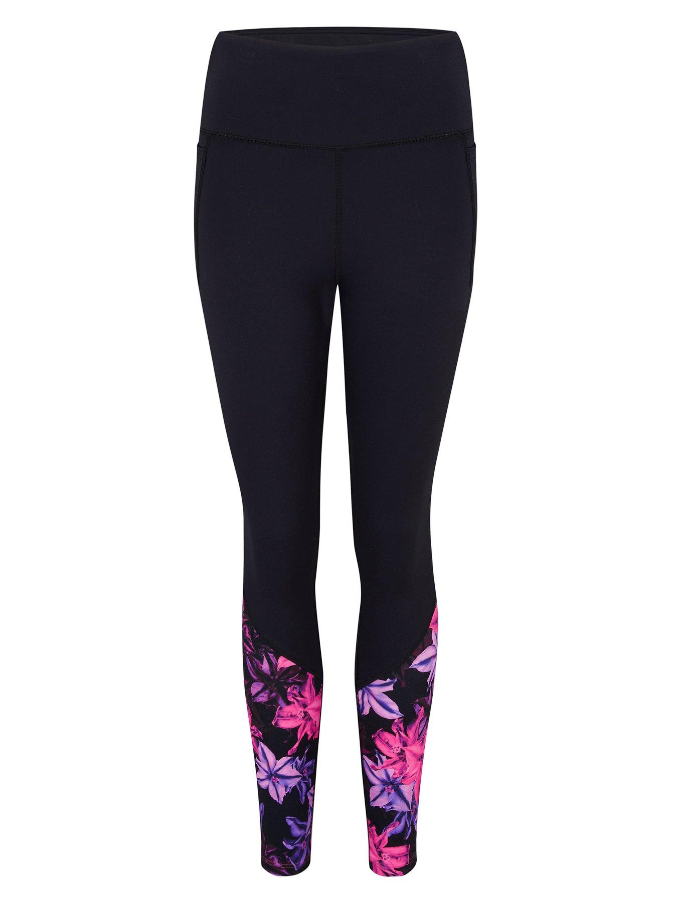 Pour Moi Energy Full Length Sports Legging - Black/Multi