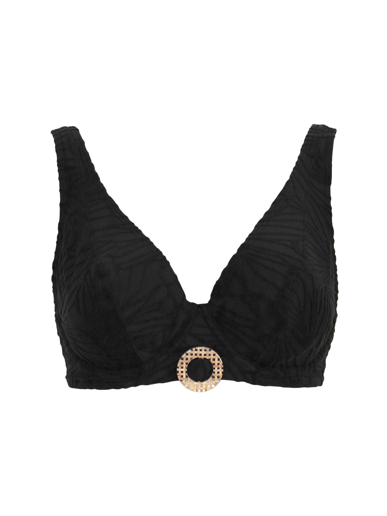 Pour Moi NonPadded Underwired Bikini Top Black Very.co.uk