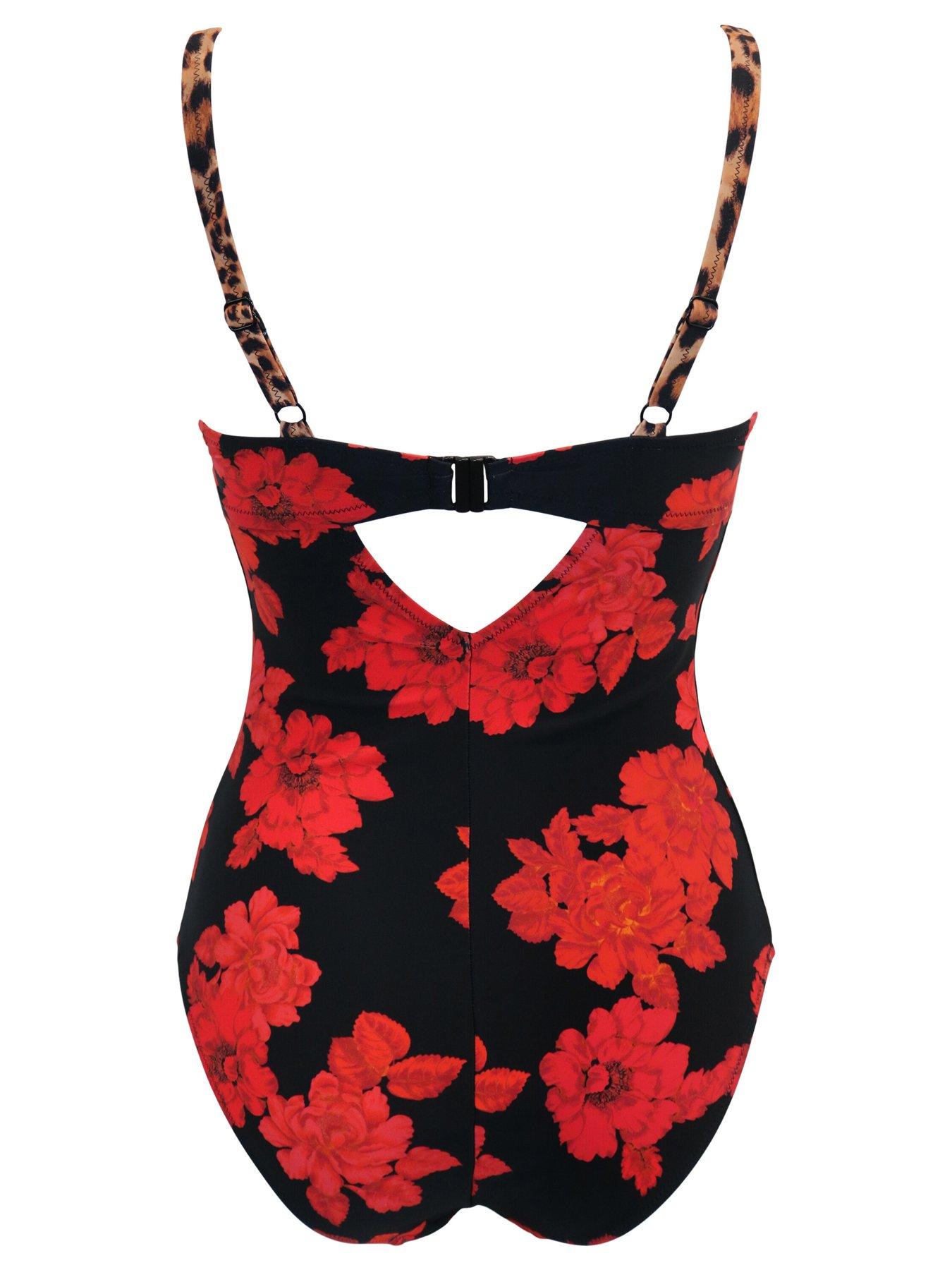 Image 3 of 4 of Pour Moi St Lucia Padded Underwired Swimsuit - Multi