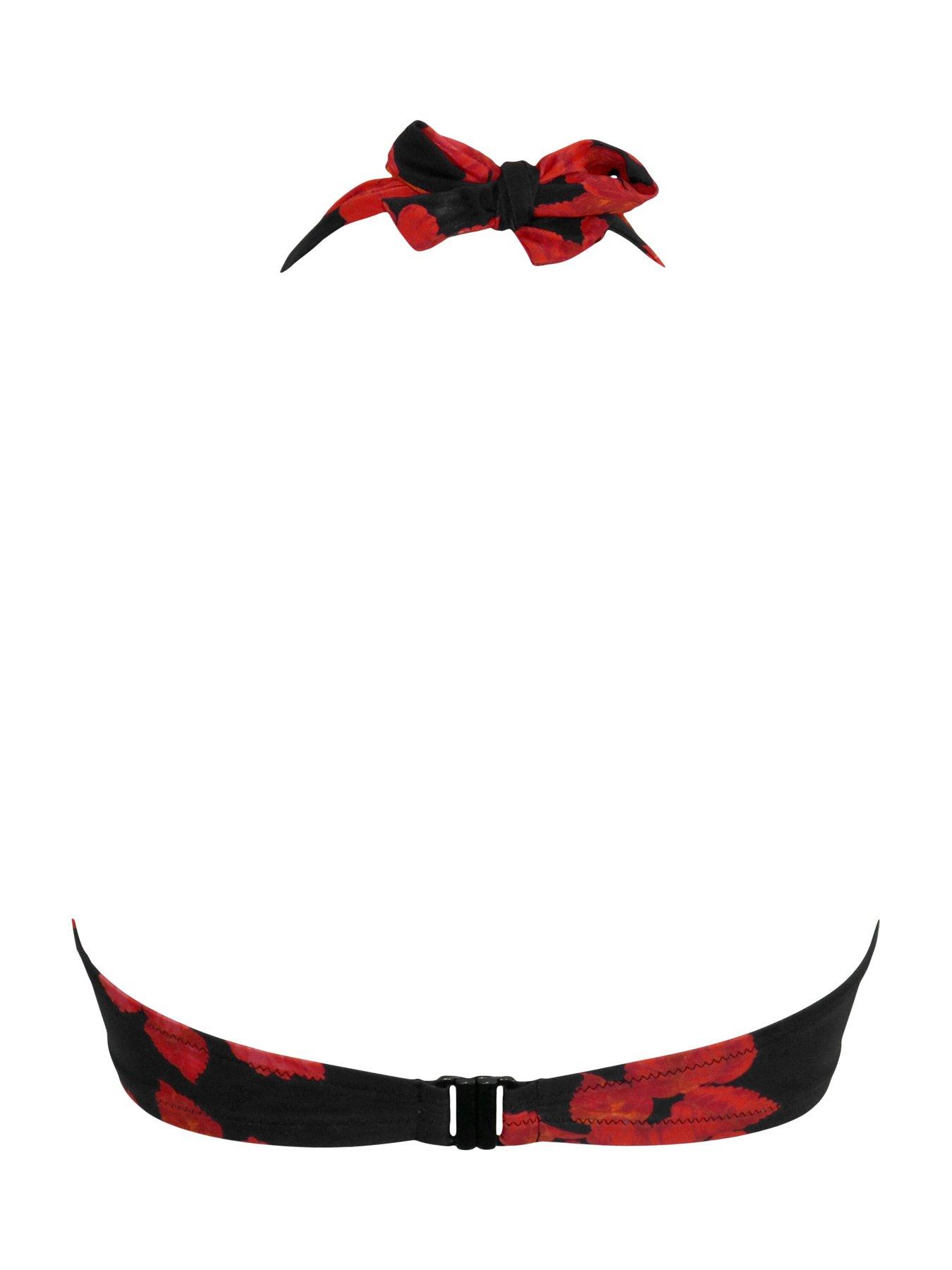 Image 4 of 4 of Pour Moi St Lucia Halter Underwired Non-Padded Top - Multi