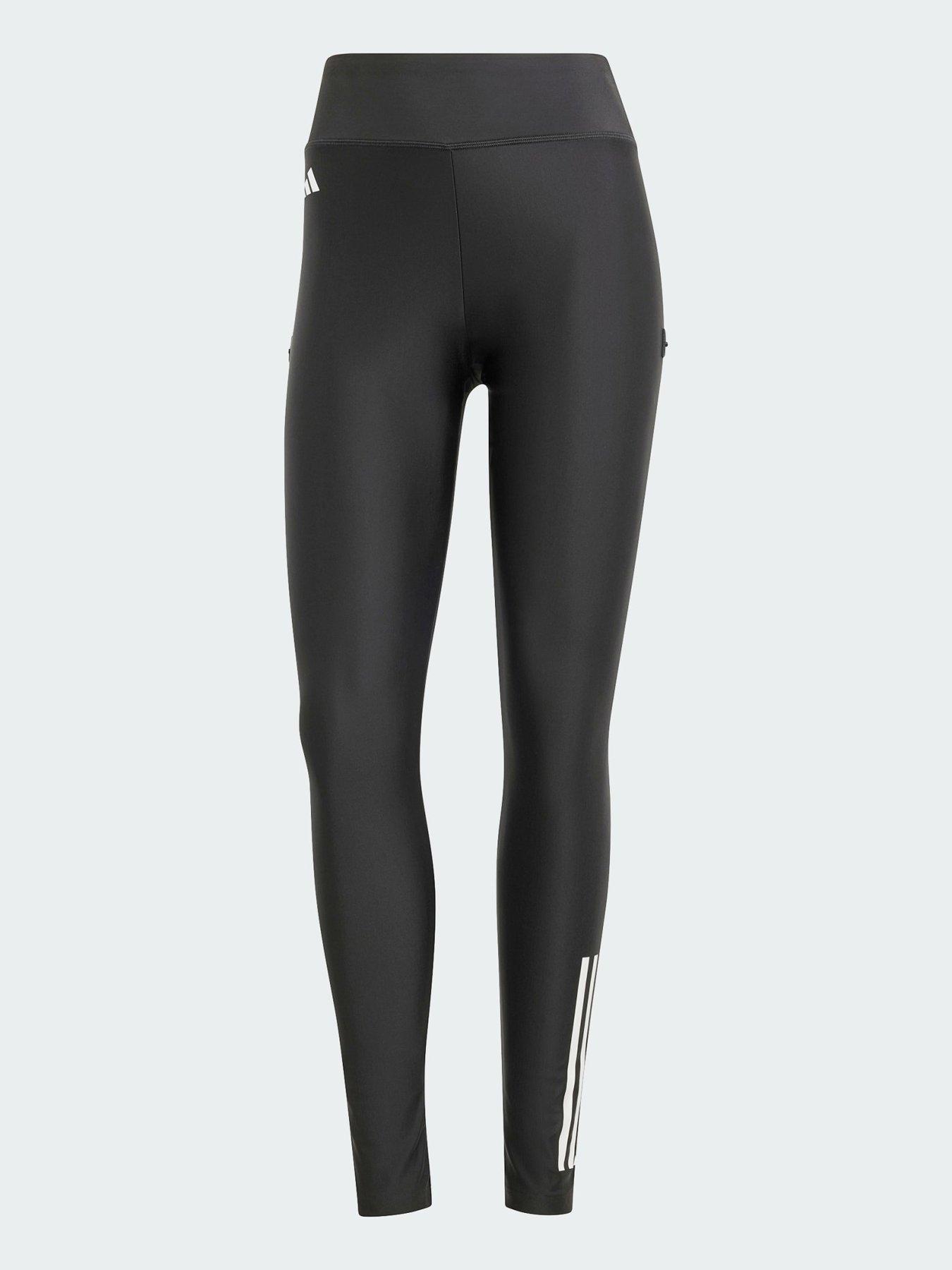Image 5 of 5 of adidas 3-Stripes Swim Leggings - Black