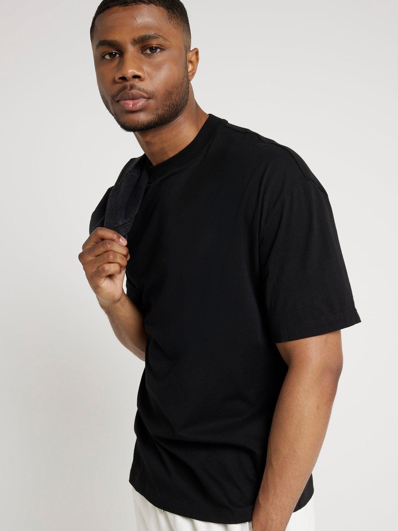 LAKE T-SHIRT OVERSIZED MEN BLACK