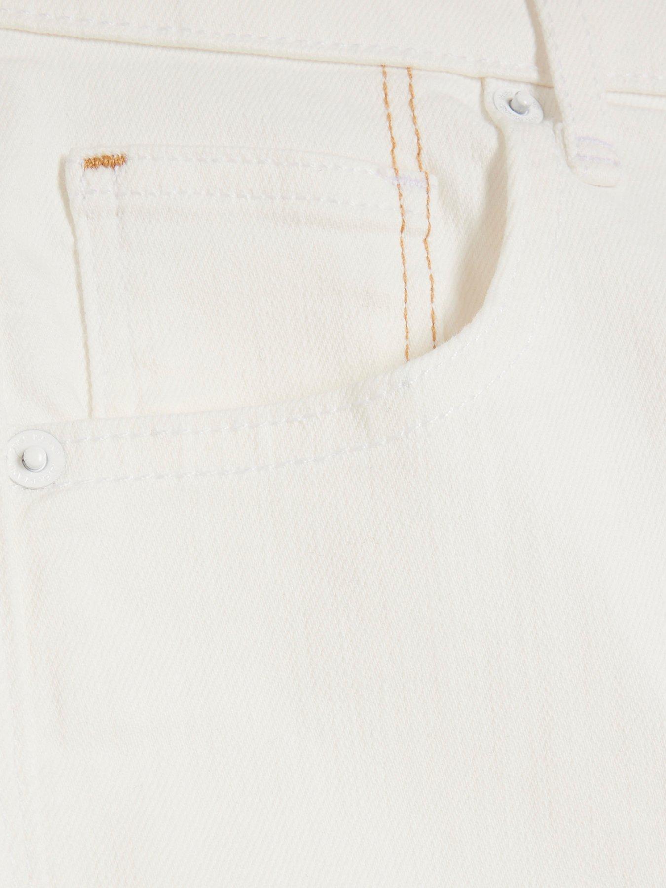 River Island High Waisted Bum Sculpt Skinny Jeans White Very.co.uk