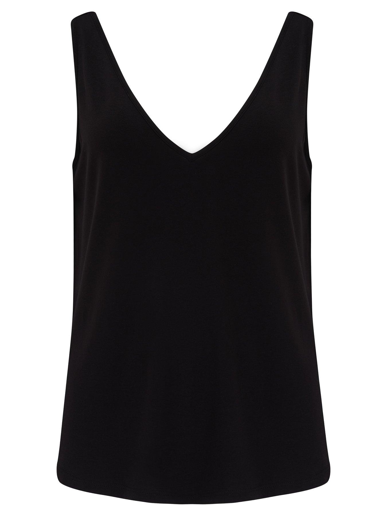 Pour Moi Sophie Fuller Bust Stretch V-Neck Vest with LENZING™ ECOVERO ...