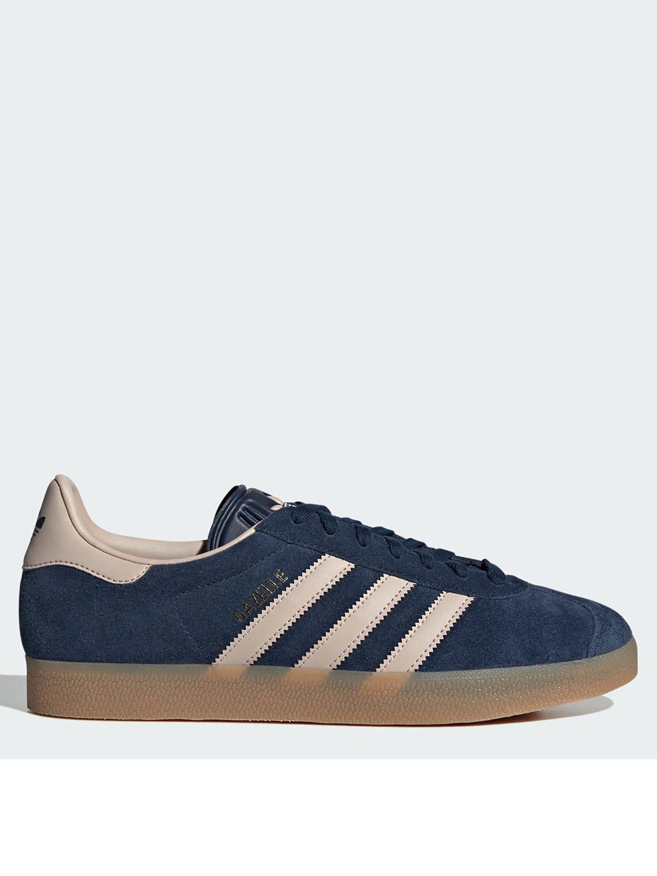 Navy blue and pink adidas online