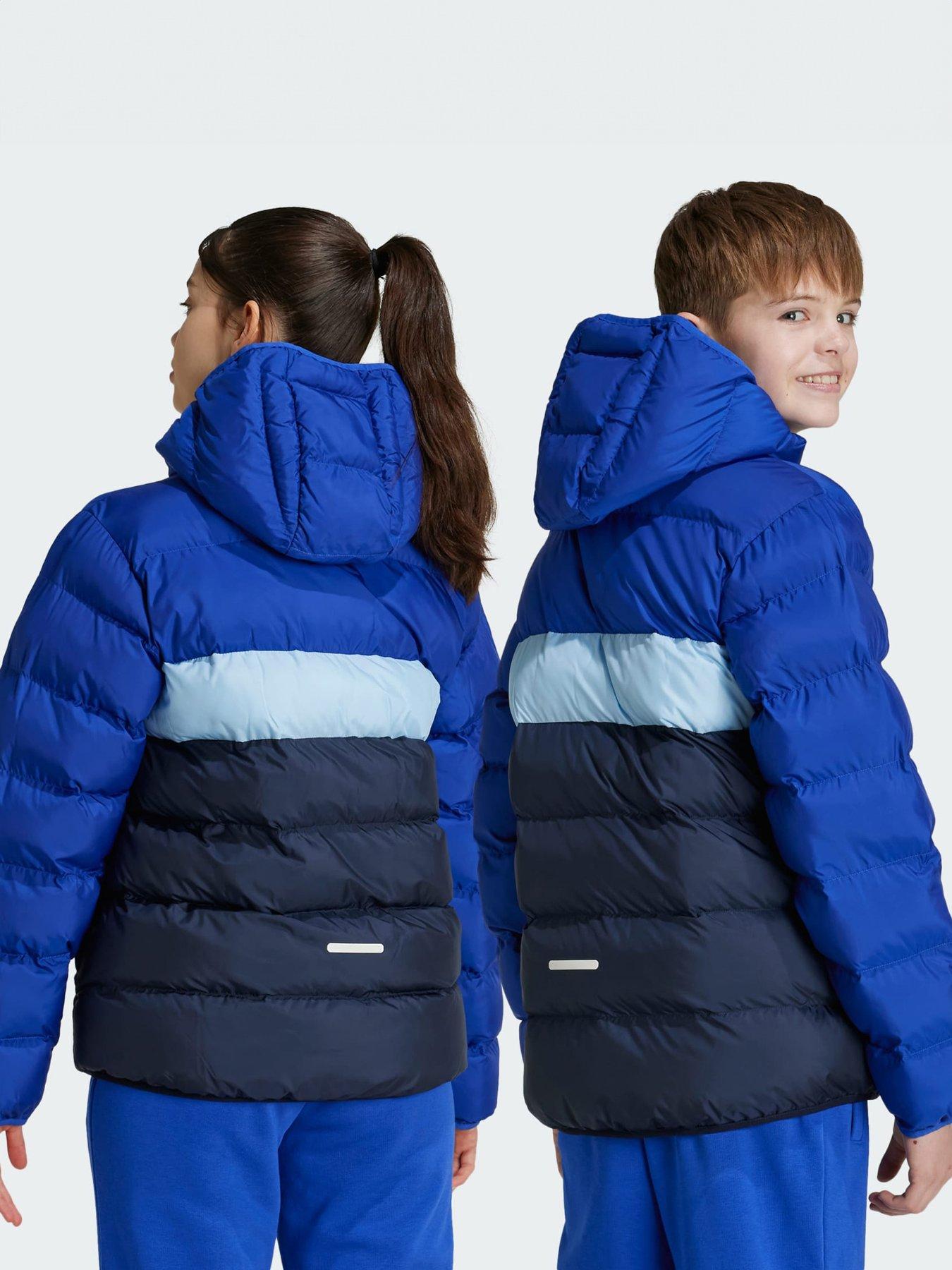 adidas Synthetic Down Jacket Blue Very