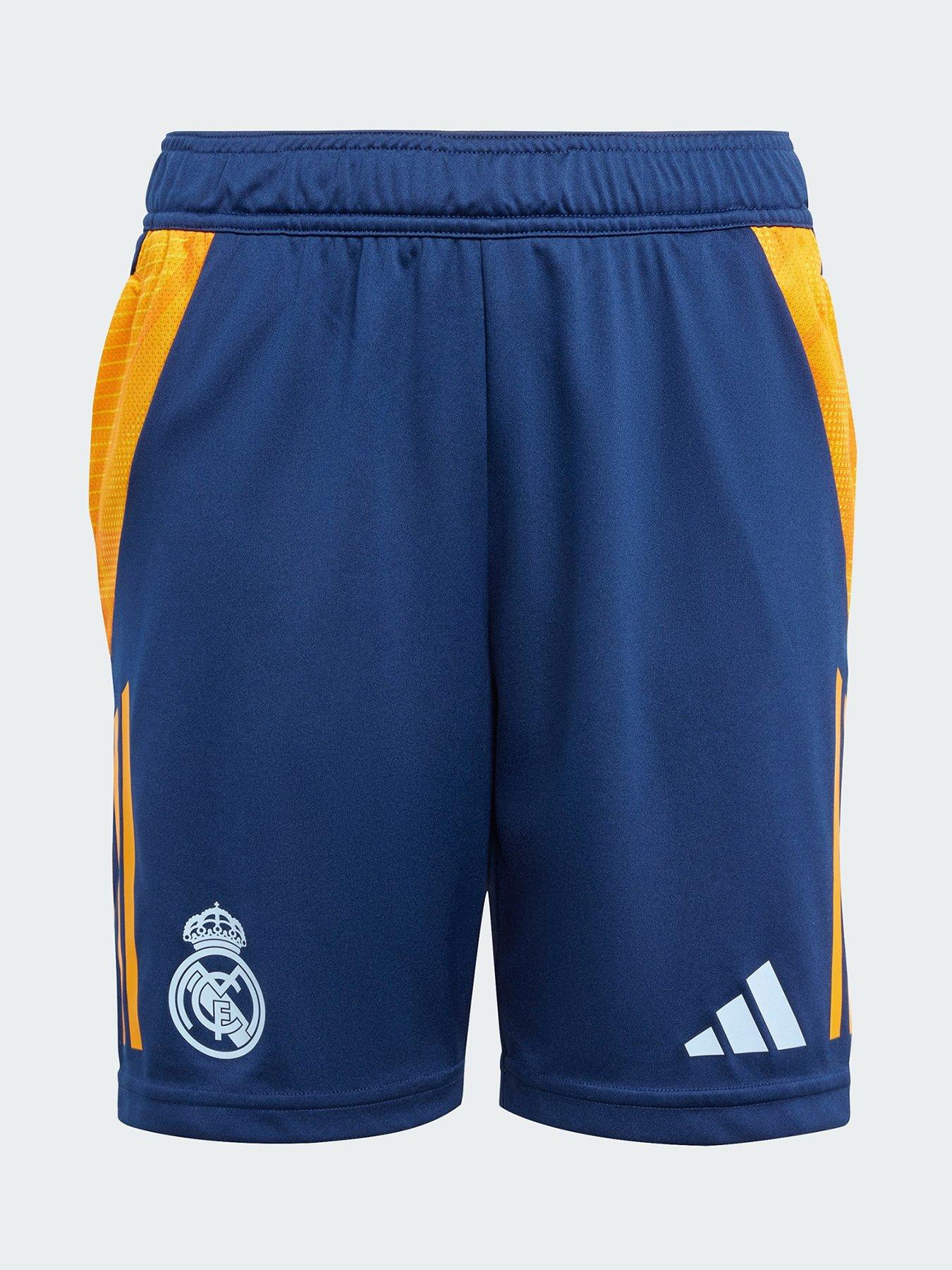 Real Madrid Tiro 24 Competition Training Shorts Kids Blue