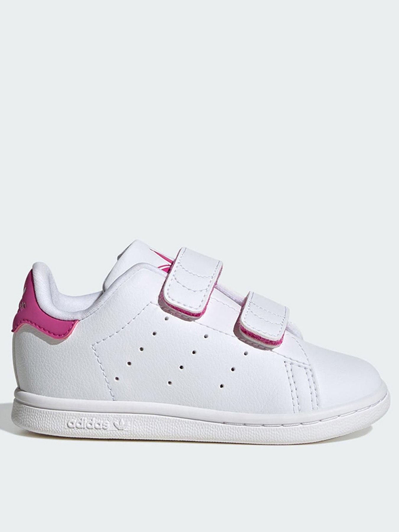 adidas Originals Stan Smith Comfort Closure Shoes Kids White Very