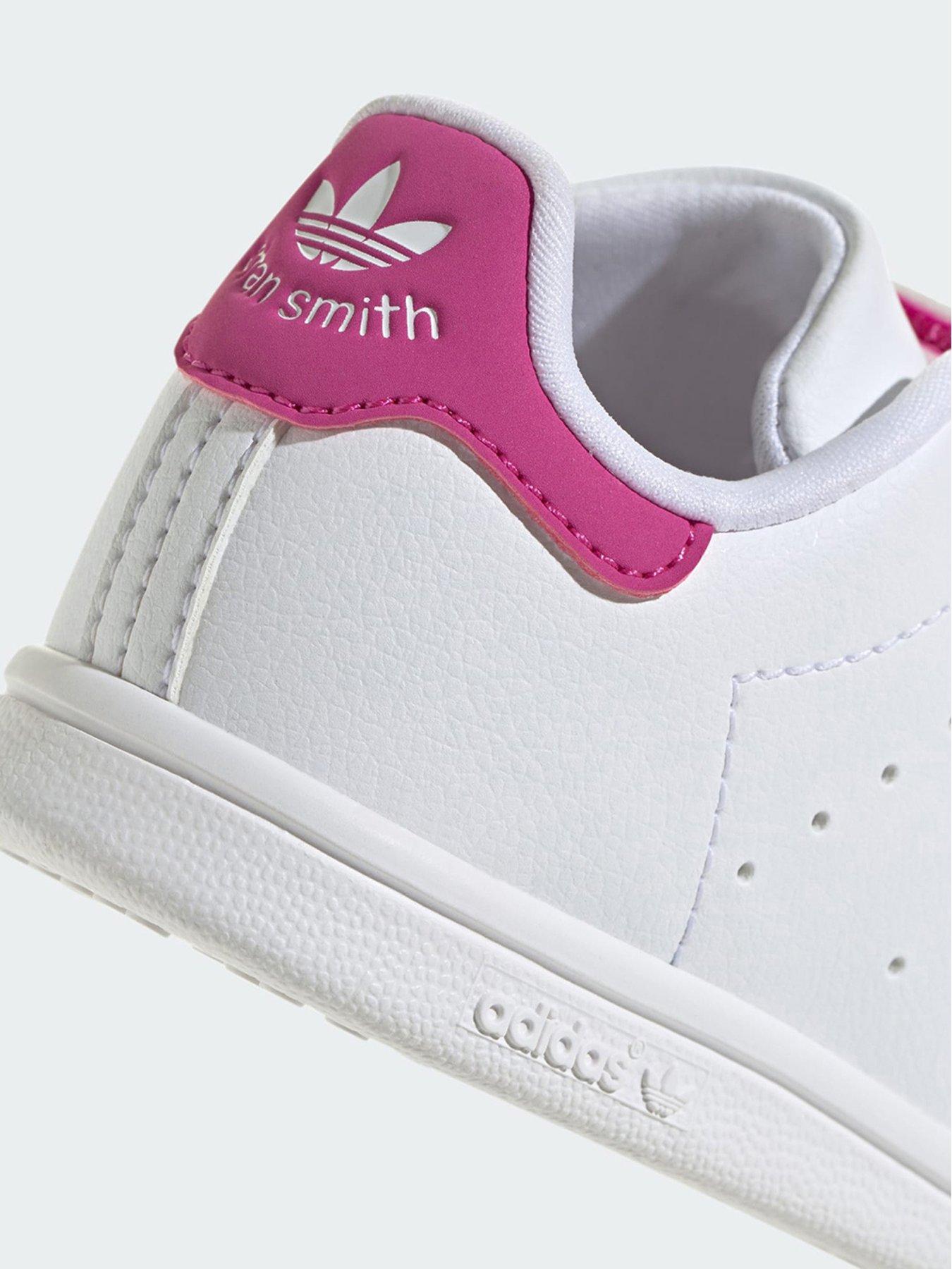 Adidas originals stan smith pack shoes womens light pink best sale