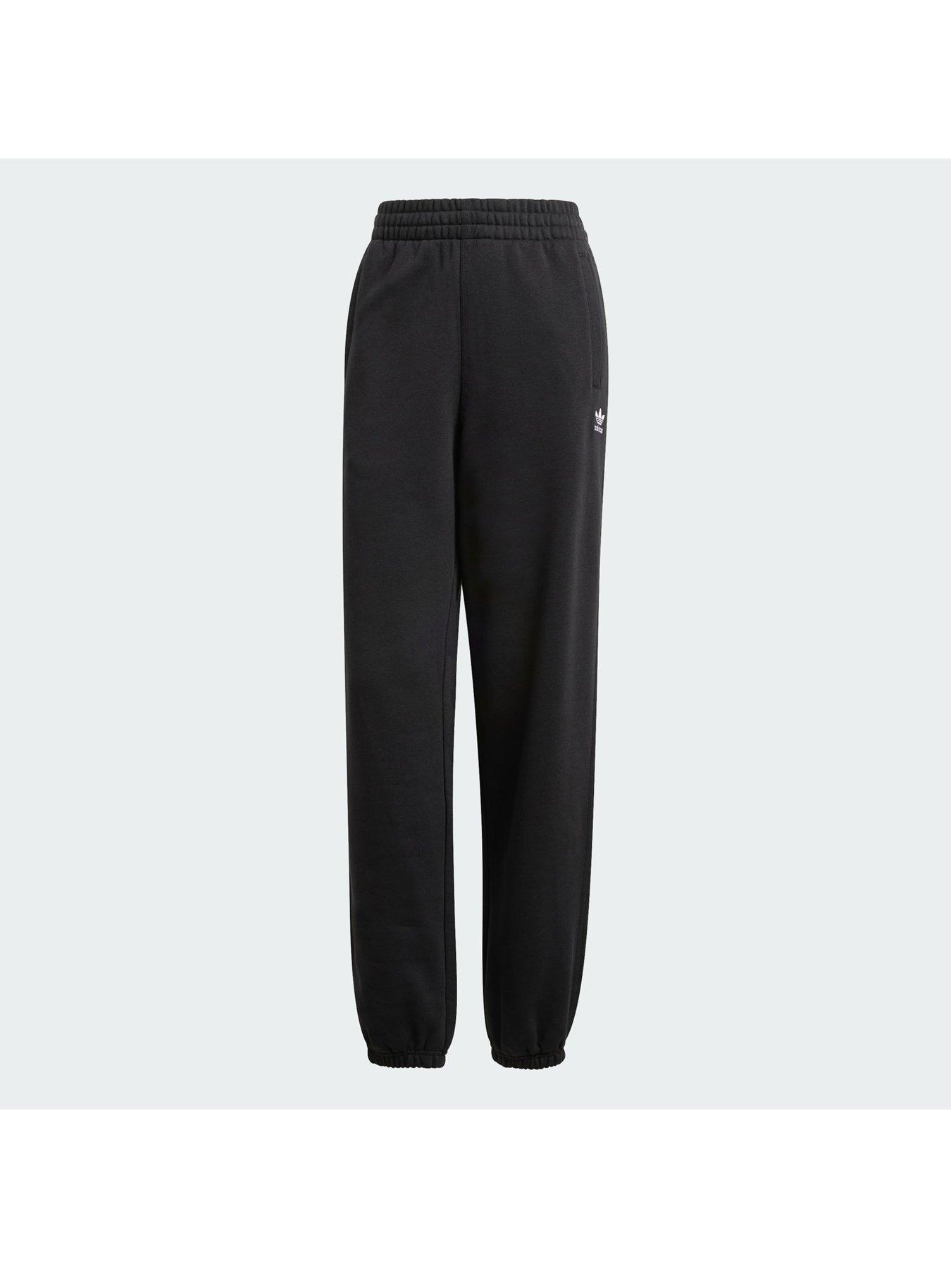 adidas Originals Essentials Fleece Loose Joggers Black Very